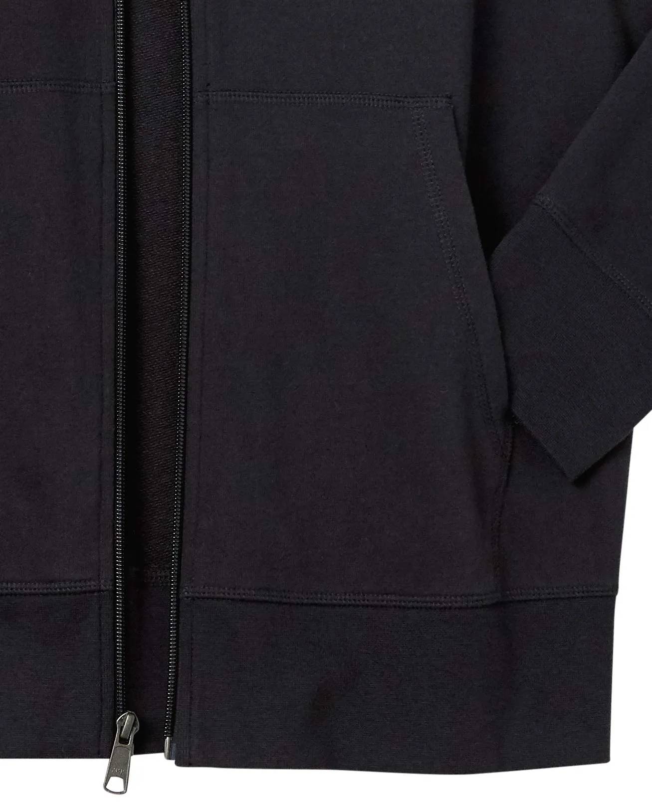 Amazon Essentials Giacca Leggera con Cappuccio e Zip Integrale Uomo, Nero, XL - immagine 5
