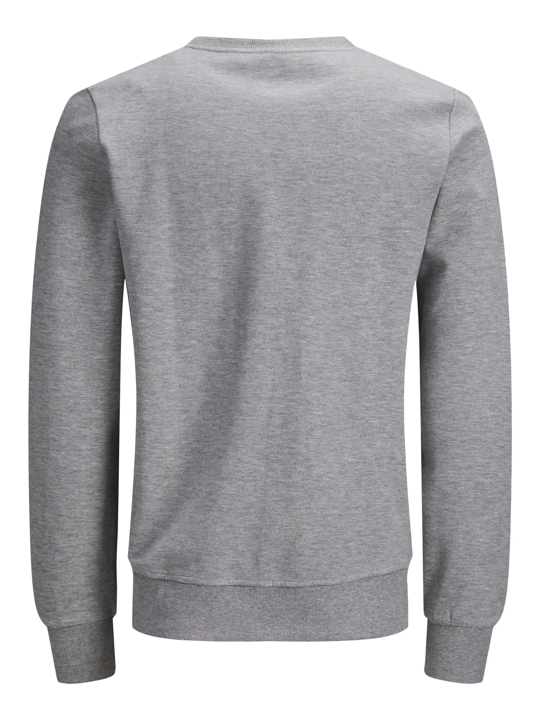 Jack & Jones Jjebasic Sweat Crew Neck Noos, Light Grey, L - immagine 4