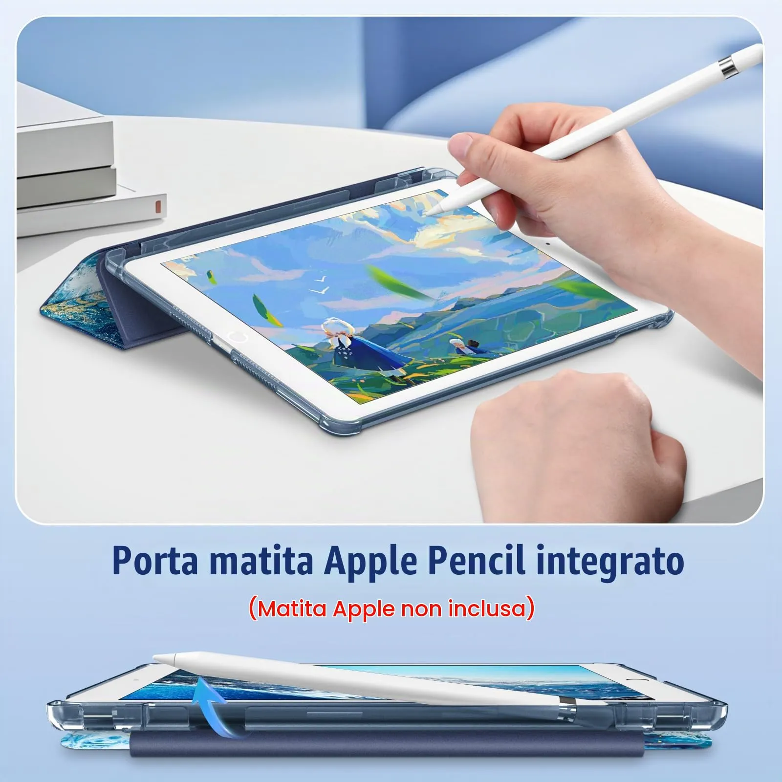 FINTIE Cover per iPad 10.2 pollici (9a/8a/7a Generazione, 2021/2020/2019) - immagine 6