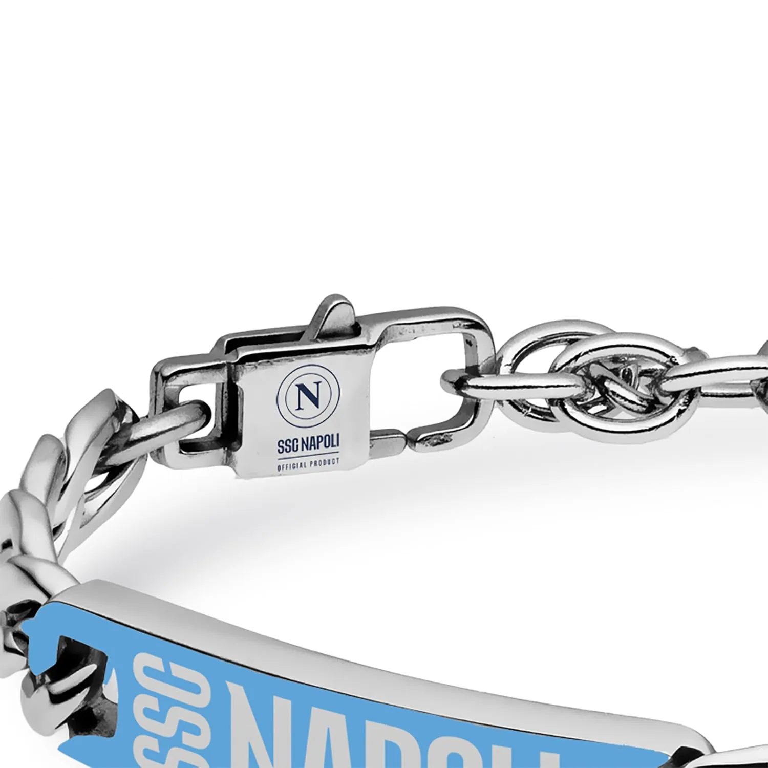 Clondo Bracciale SSC Napoli in Acciaio Power Chain - immagine 3