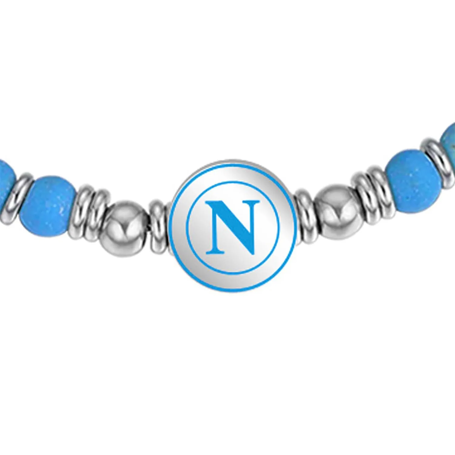 Clondo Bracciale SSC Napoli in Acciaio Turquoise Spirit - immagine 3