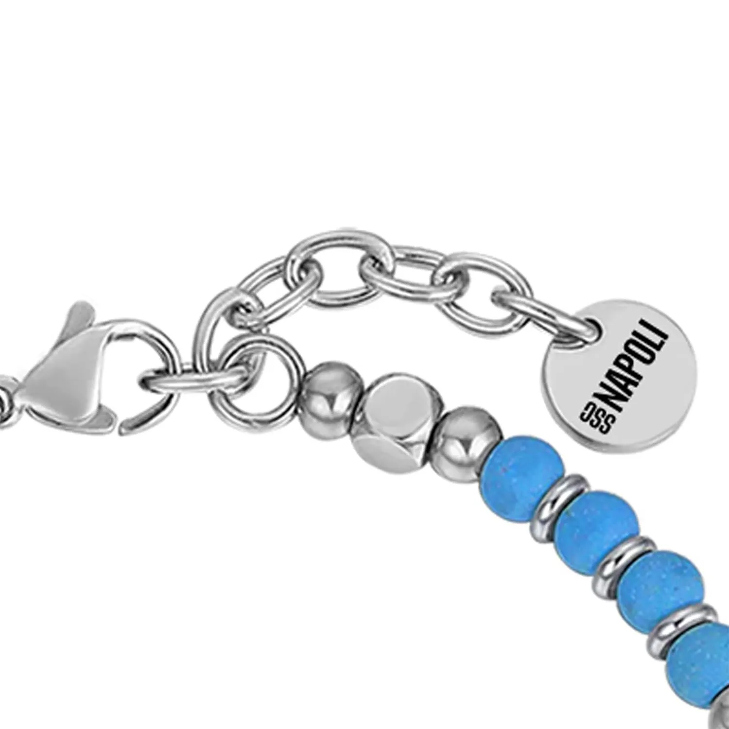 Clondo Bracciale SSC Napoli in Acciaio Turquoise Spirit - immagine 4