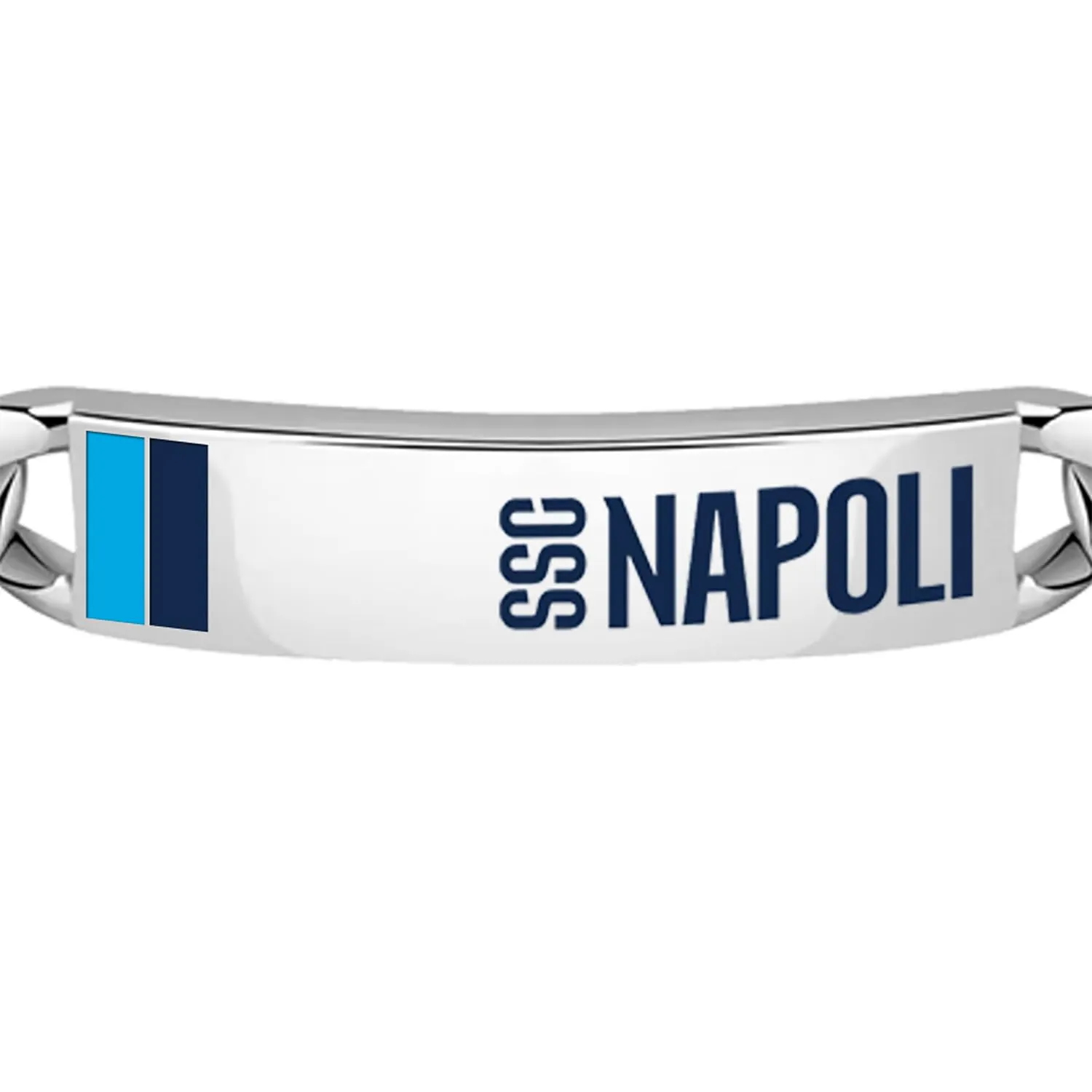 Clondo Bracciale SSC Napoli in Acciaio Leather Edition - immagine 3
