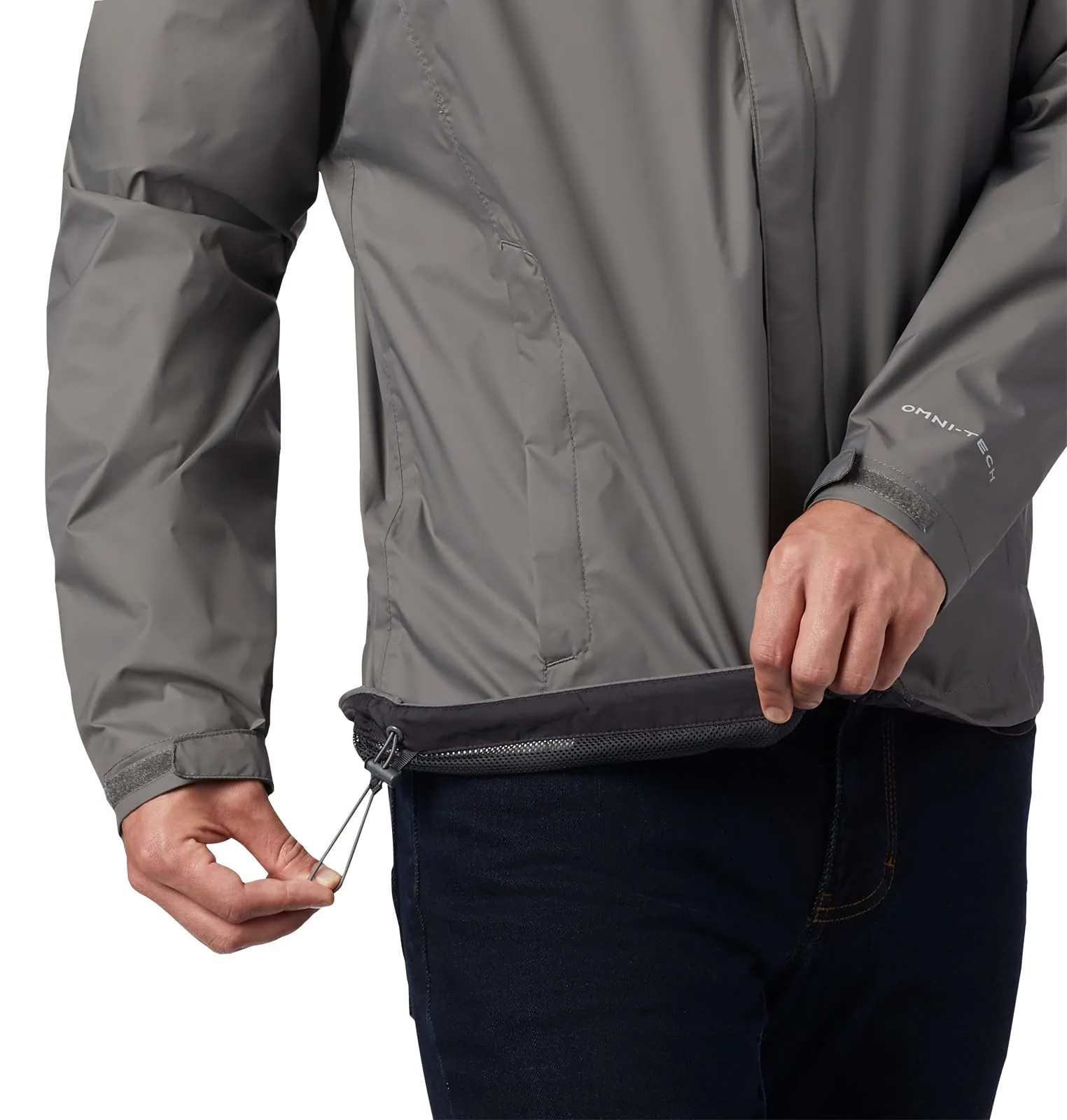 Columbia Men's Big & Tall Watertight II Jacket, City Grey, 5X Tall - immagine 3