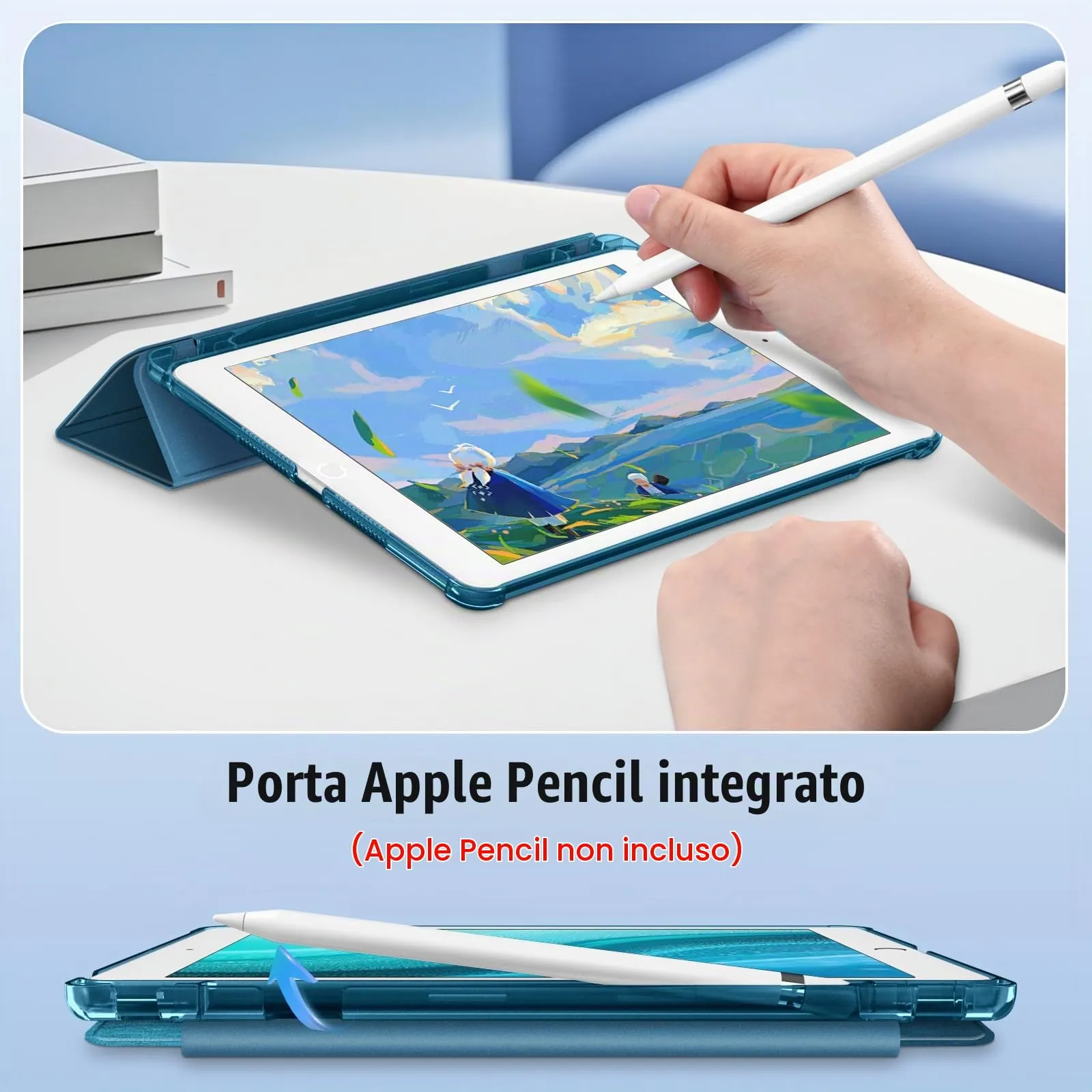 FINTIE Cover per iPad 9a/8a/7a Generazione 10,2 Pollici (2019-2021) - immagine 6