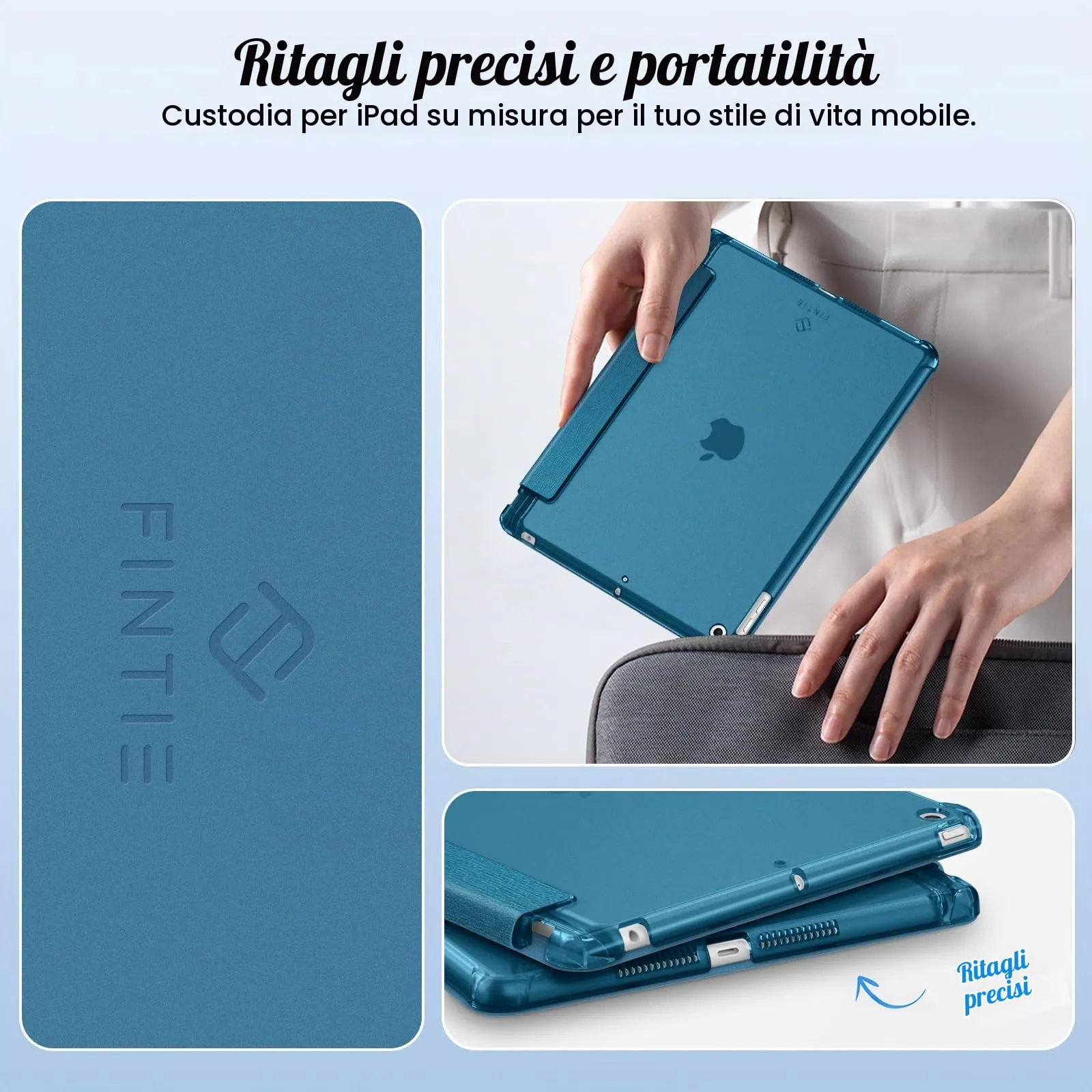 FINTIE Cover per iPad 9a/8a/7a Generazione 10,2 Pollici (2019-2021) - immagine 7