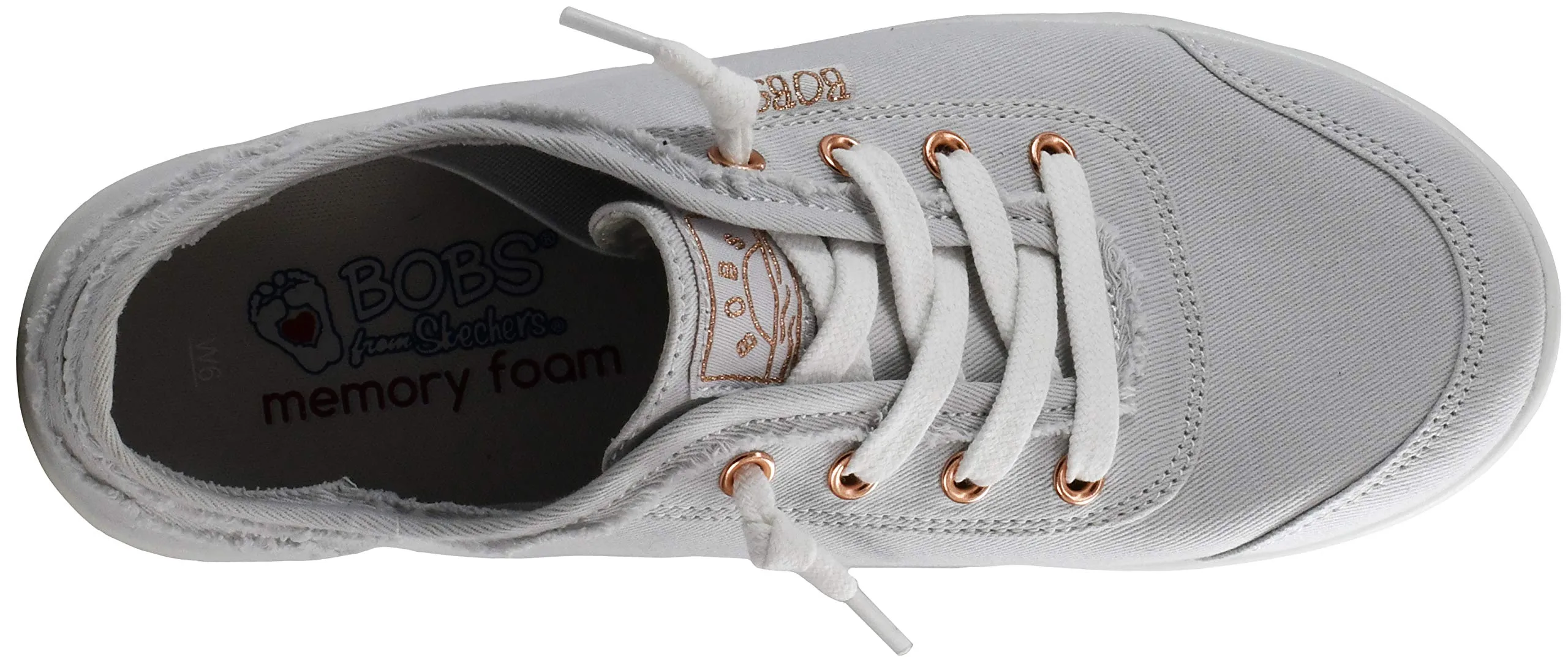 Skechers Bobs B Cute Scarpe da Ginnastica Donna Grigio Chiaro 39 EU - immagine 5