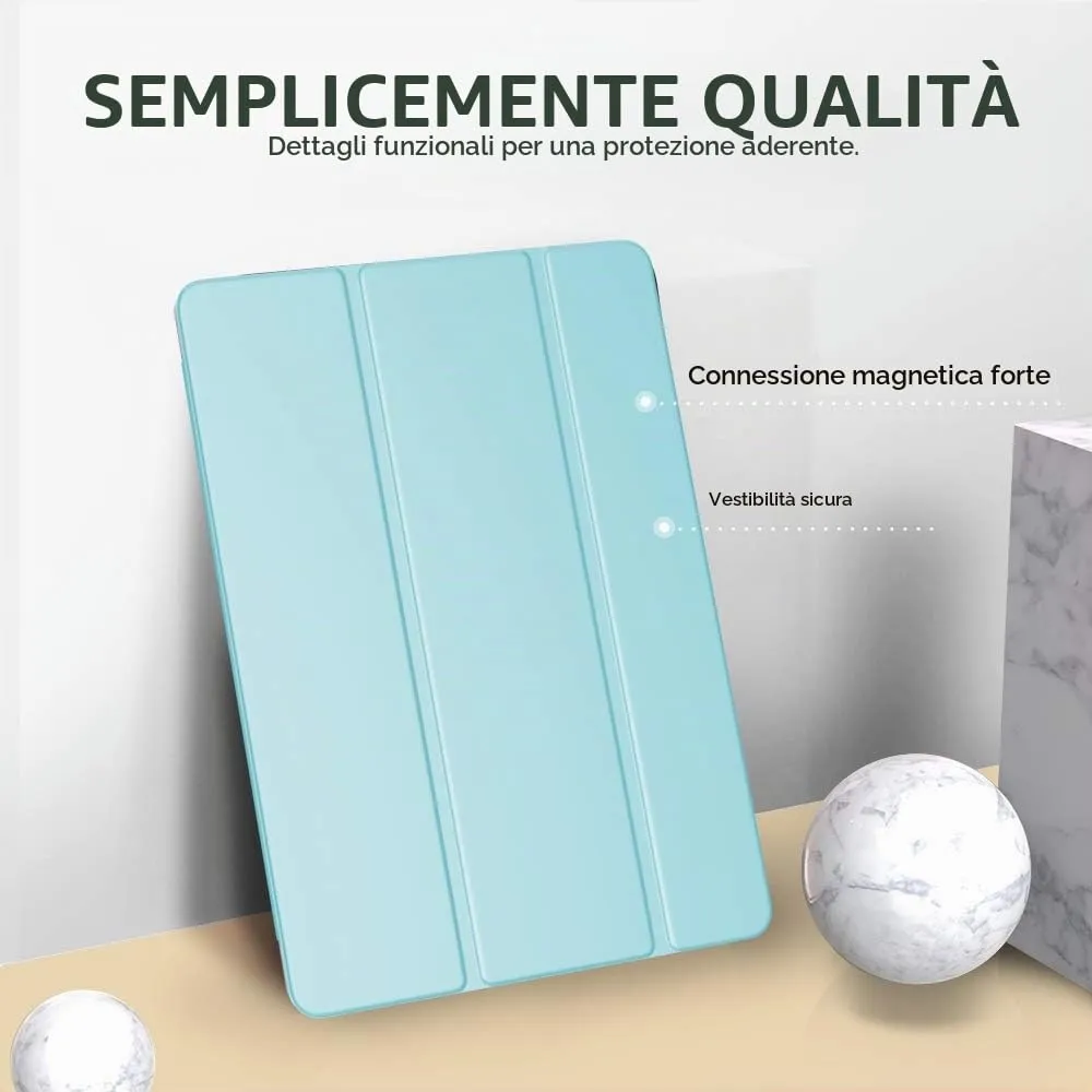 MoKo Cover for iPad 9th/8th/7th Gen 10.2" (2021/2020/2019), Sky Blue - immagine 3