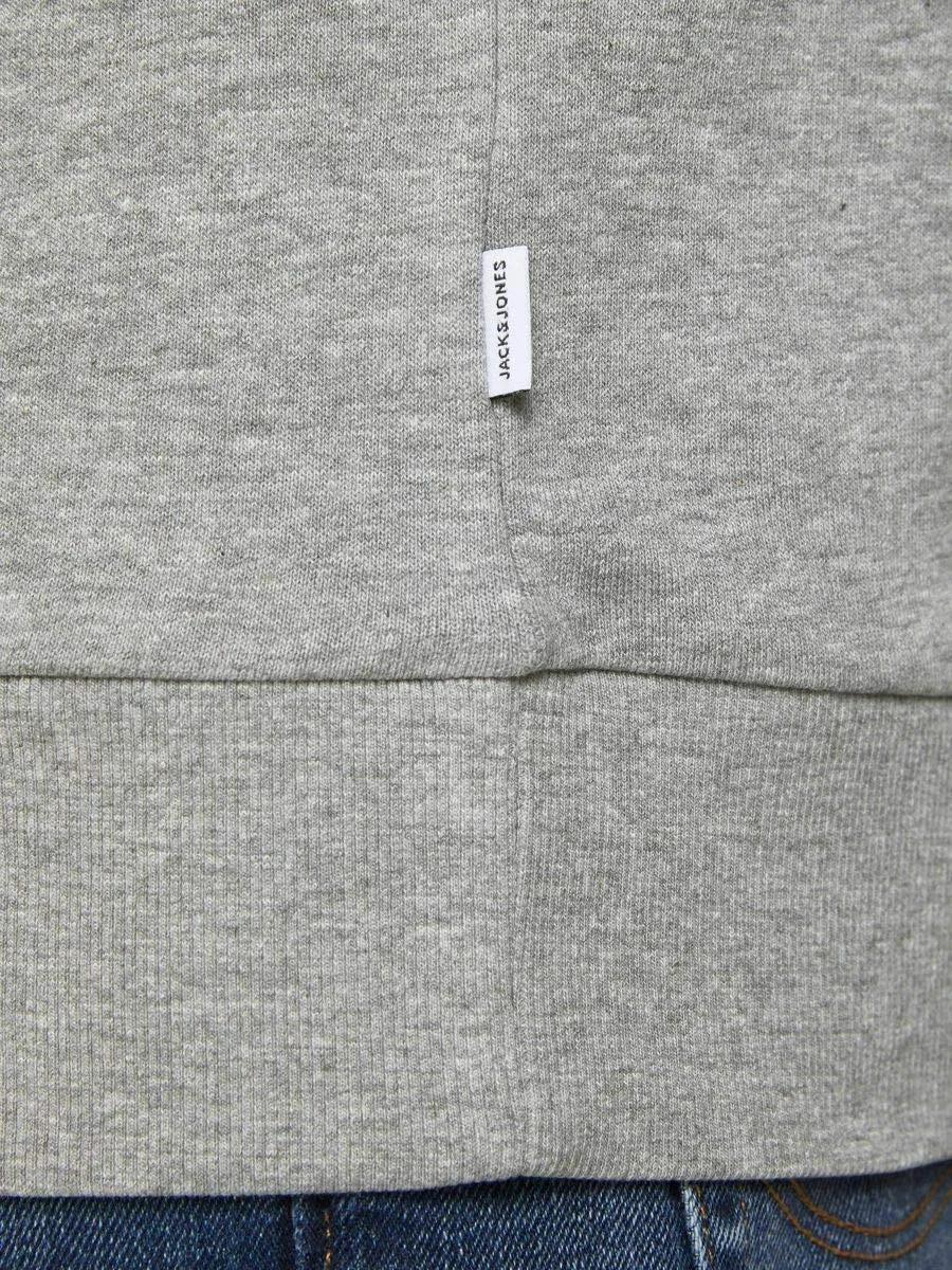 Jack & Jones Jjeholmen Felpa Girocollo Noos Grigio XXL Uomo - immagine 7