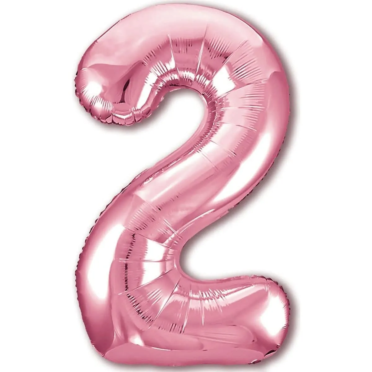 Jonami Palloncino Numero 2 Gigante Rosa, 100 cm - immagine 1