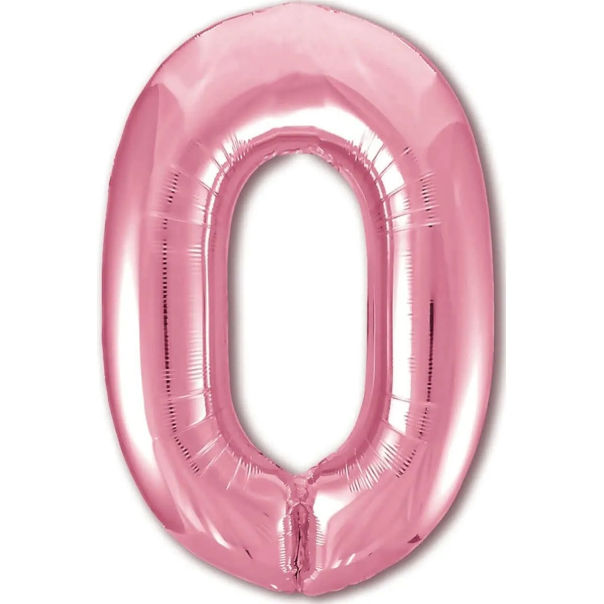 Jonami Palloncino Numero 0 Gigante Rosa, 100 cm - immagine 1