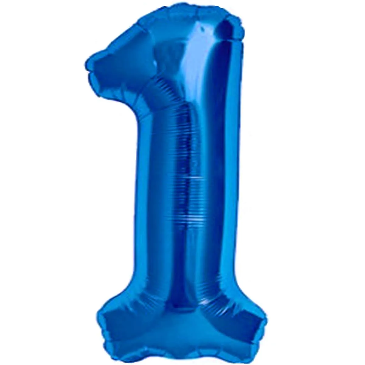 Jonami Palloncino Numero 1 Gigante Blu, 100 cm - immagine 1