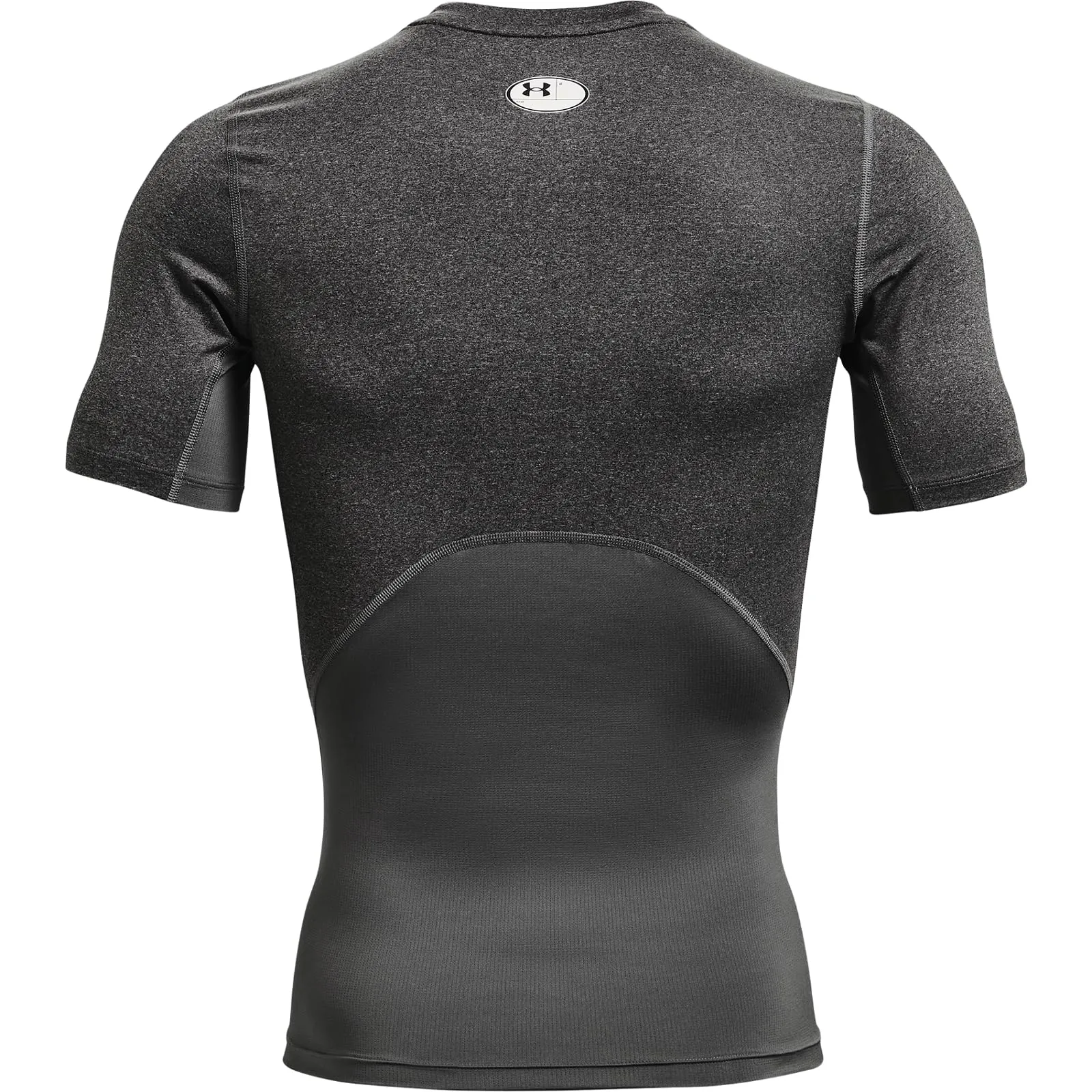 Under Armour Men's Heatgear Compression Shirt - Carbon Heather/Black - S - immagine 6