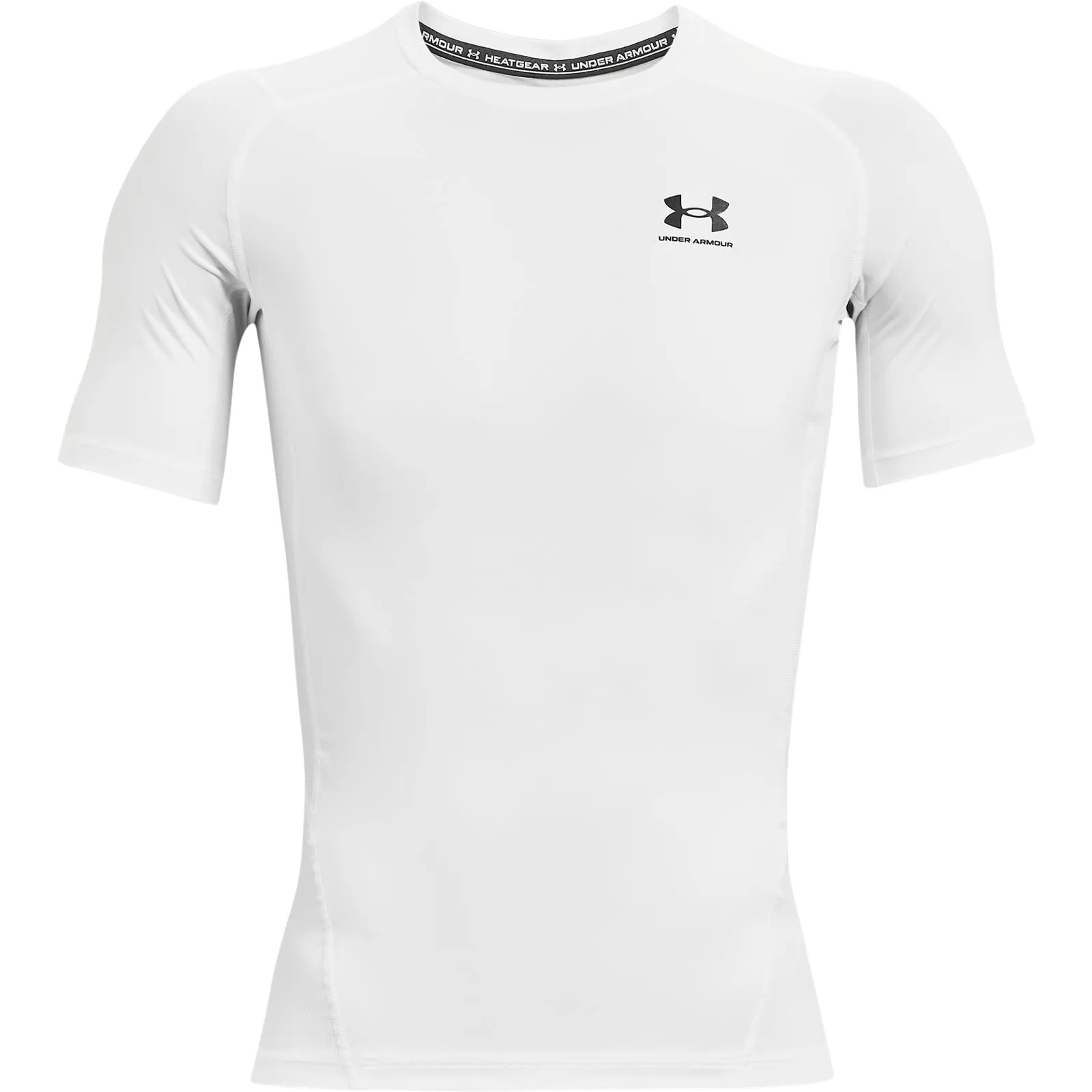 Under Armour Men's Heatgear Compression Shirt - White/Black - L - immagine 1