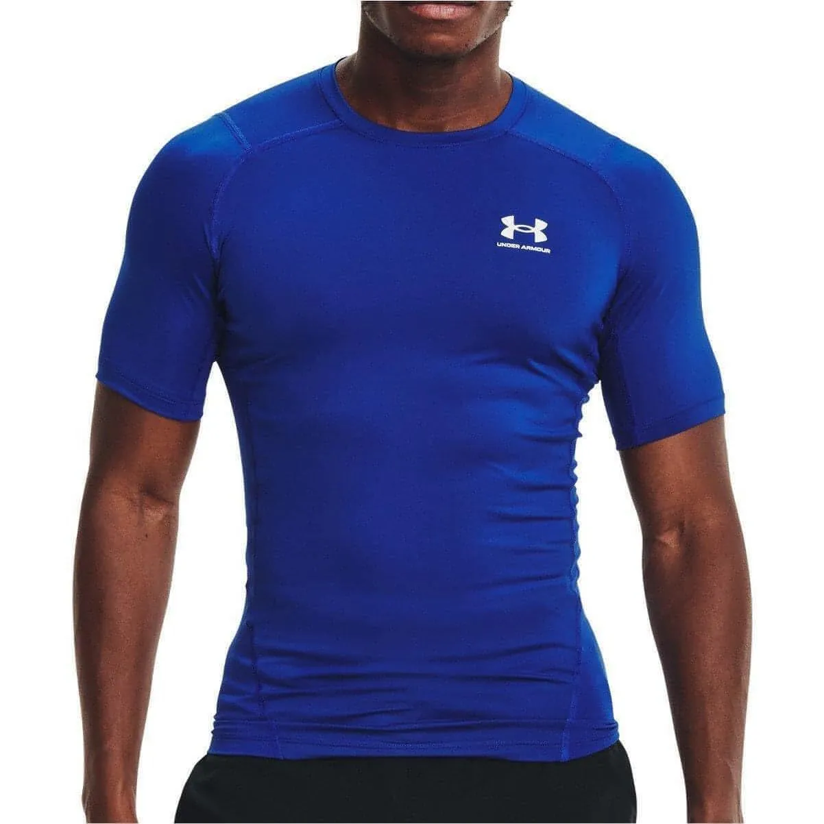 Under Armour Men's Heatgear Compression Shirt - Royal/White - XL - immagine 3
