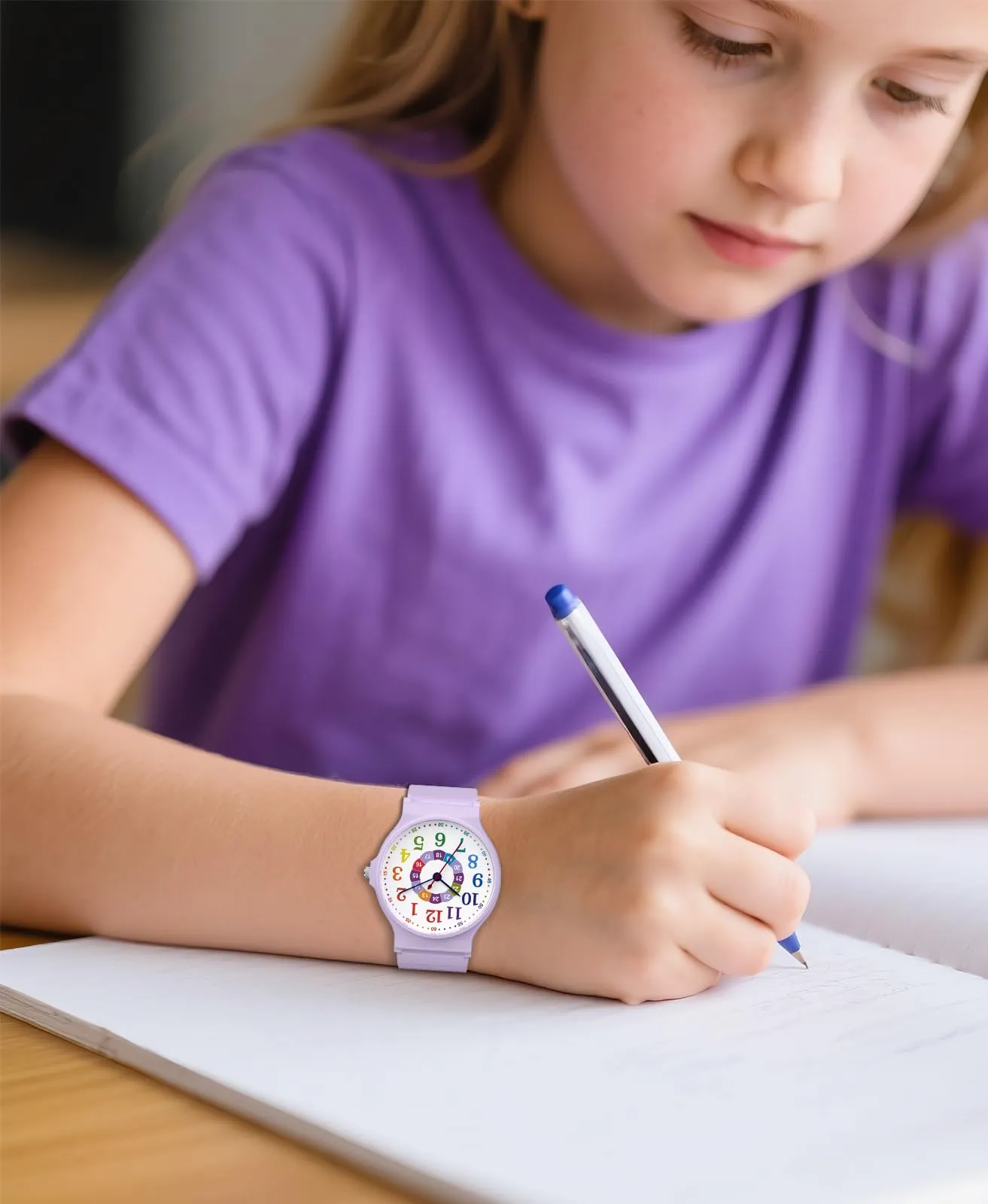 TENOCK Orologio Analogico per Bambini 5-15 Anni, 3ATM, TEN-1010L - immagine 6