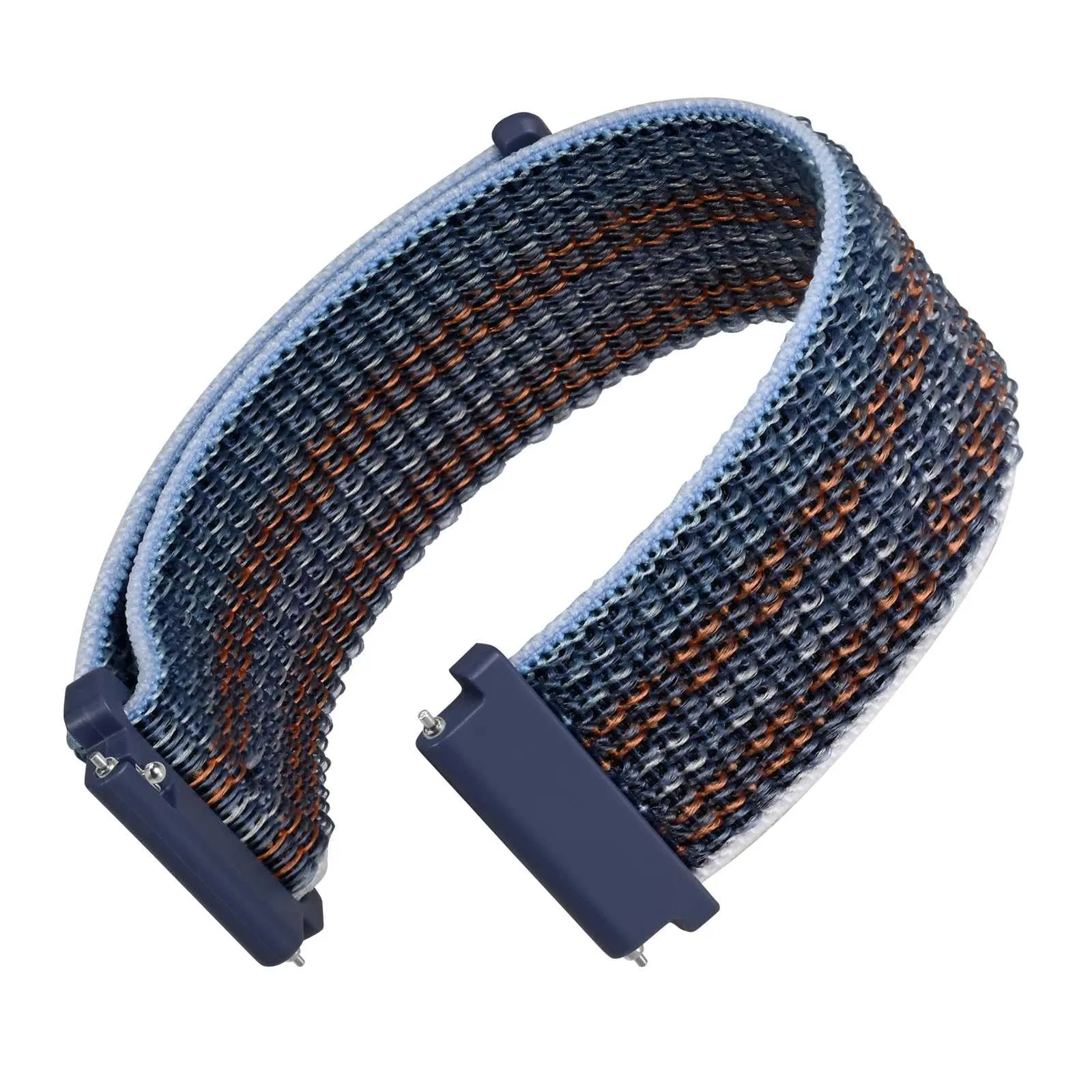 WOCCI Sportivo Cinturino in Nylon 22mm a Sgancio Rapido (Tempesta) - immagine 1