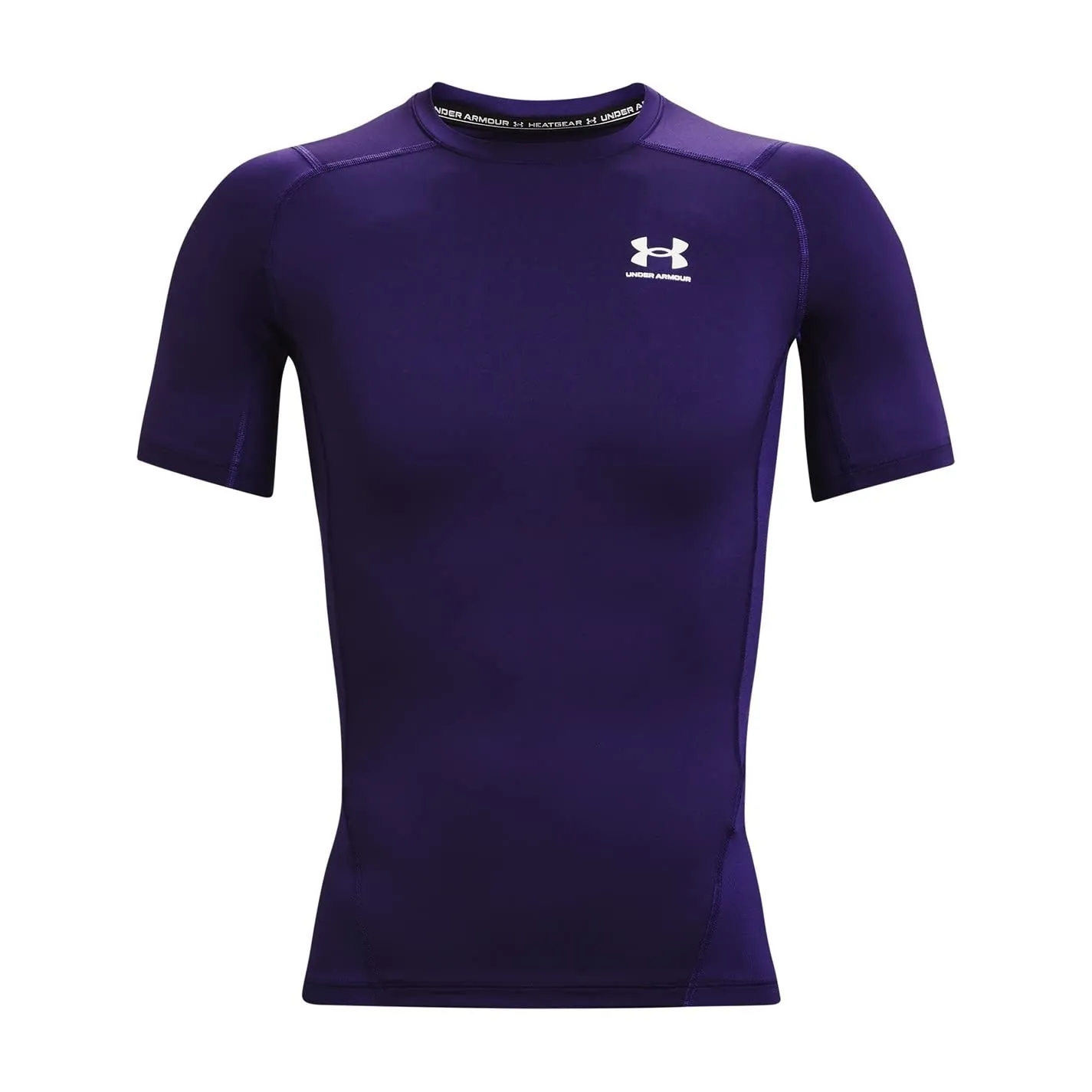Under Armour HeatGear Compression Short Sleeve T-Shirt for Men - Lilla - XL - immagine 1