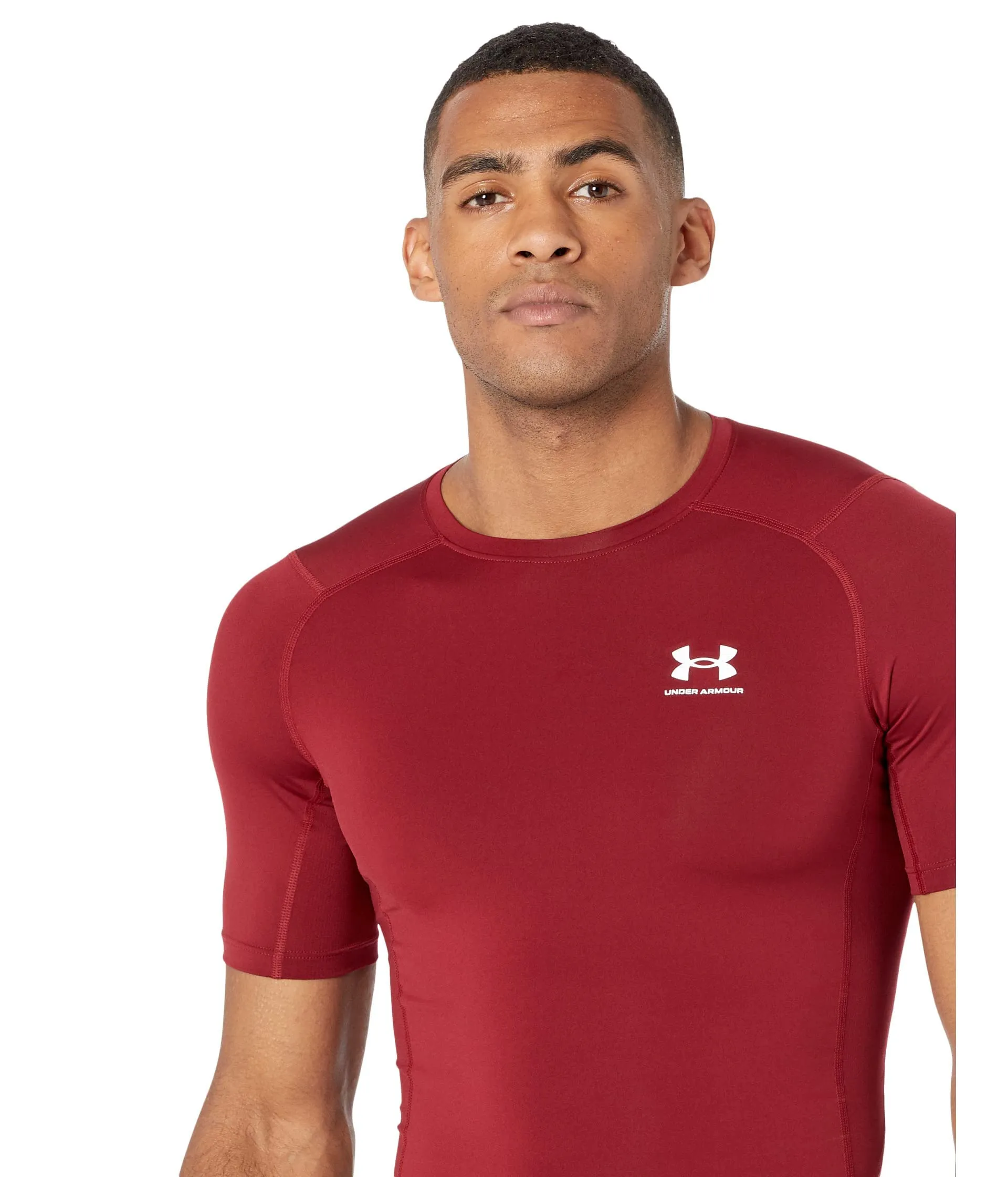 Under Armour HeatGear Maglietta a maniche corte a compressione da uomo - immagine 3