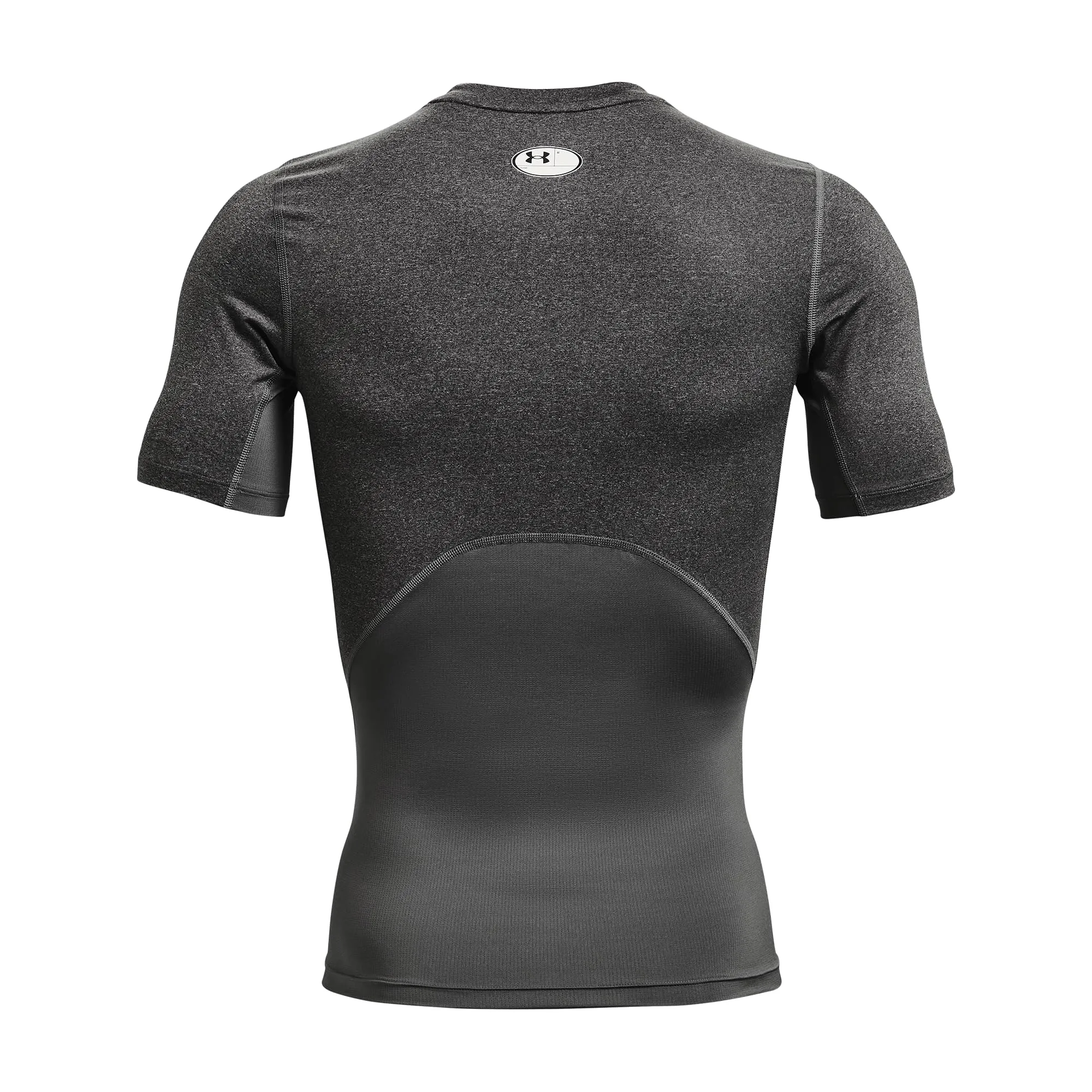 Under Armour Men's Heatgear Compression Shirt Carbon Heather/Black XS - immagine 3