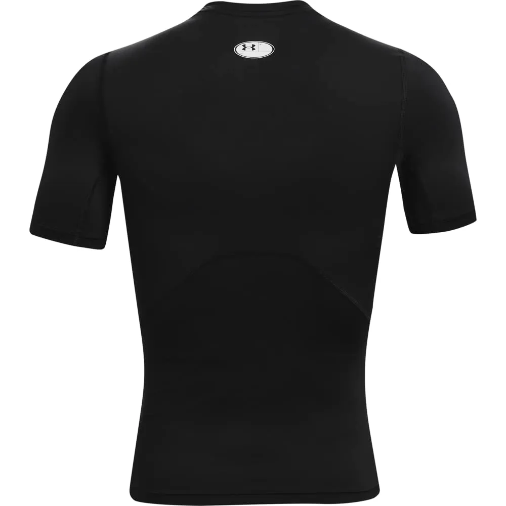Under Armour Men's Heatgear Compression Shirt Black/White L - immagine 6