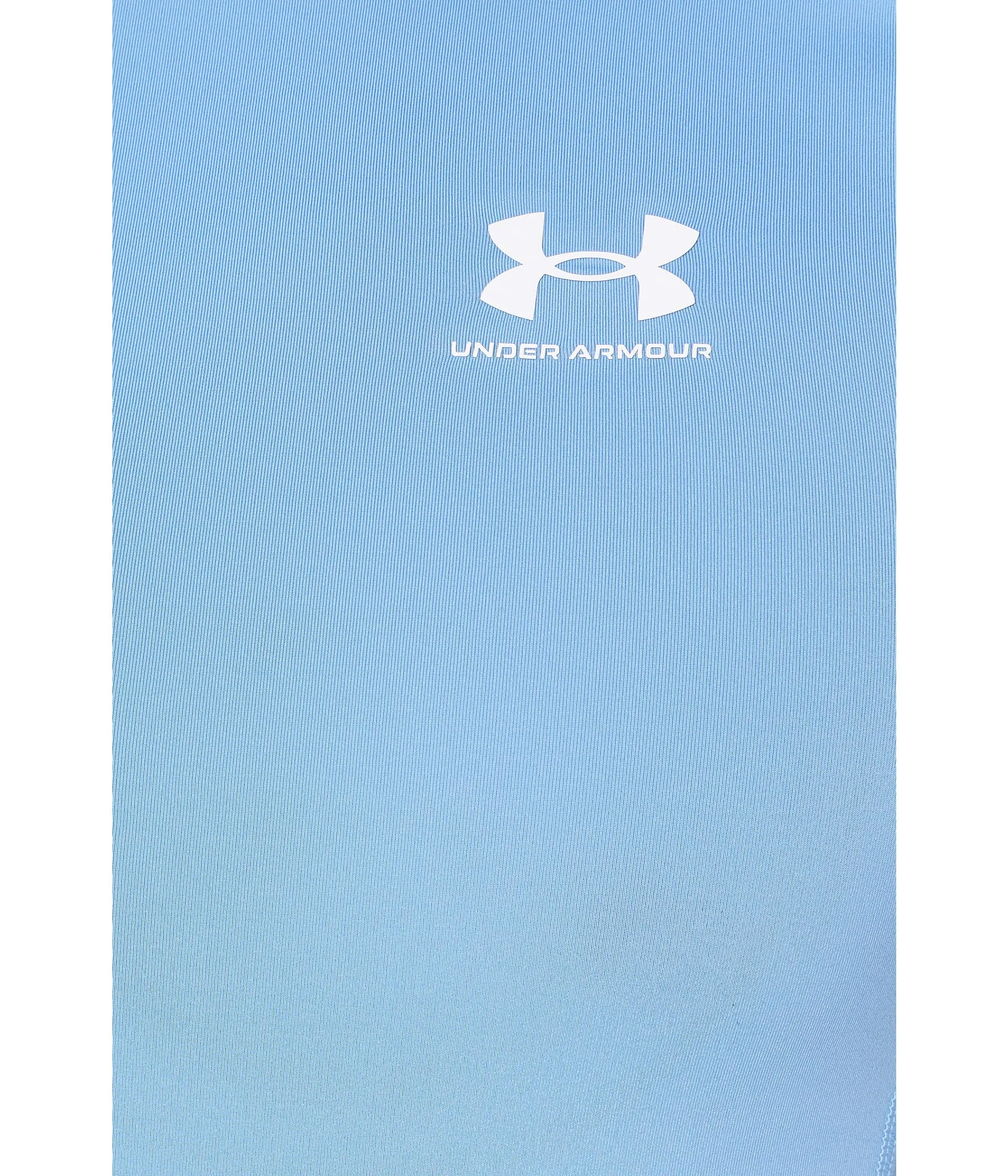 Under Armour HeatGear Compression Short Sleeve T-Shirt for Men - Carolina Blue/White - immagine 5