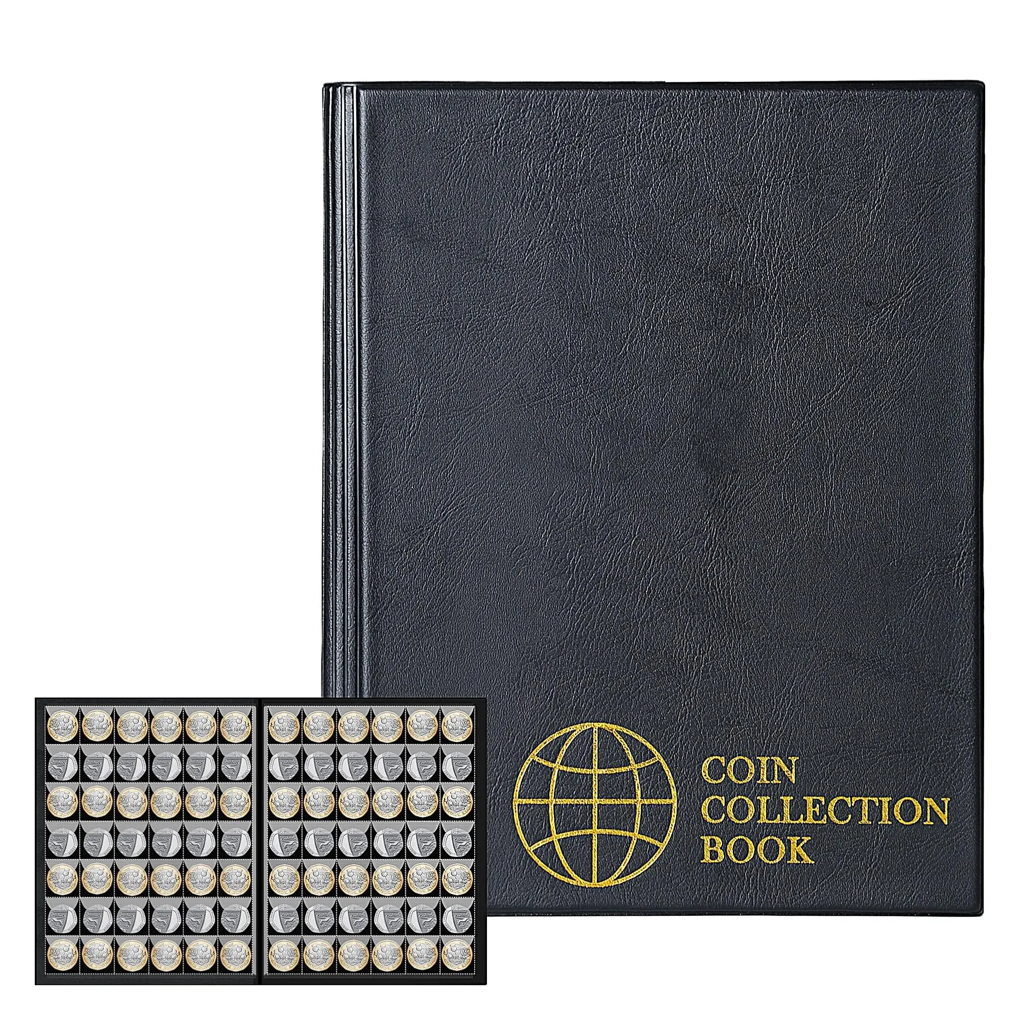Uncle Paul Album per Monete, 420 Tasche, 30x28mm (1,2x1,1 Pollici) - immagine 1