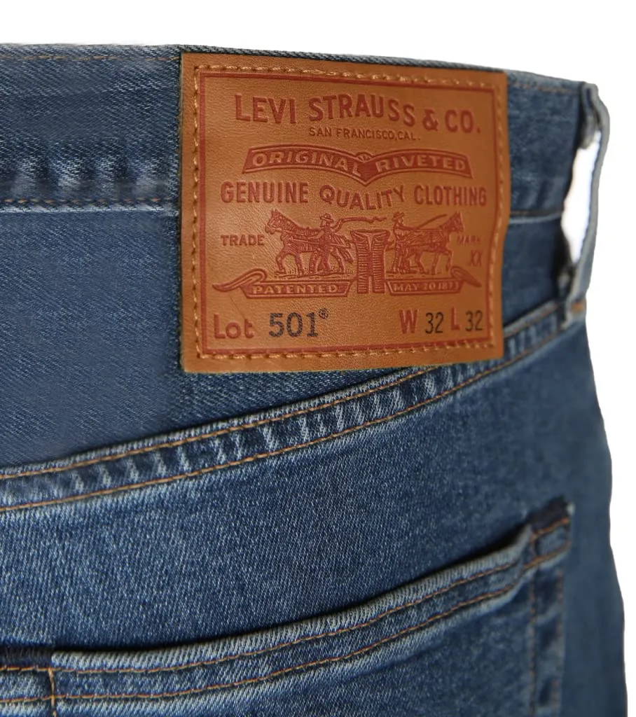 Levi's 501 Original Fit Jeans - Bulldog Indigo Mask - 29W / 32L - immagine 5
