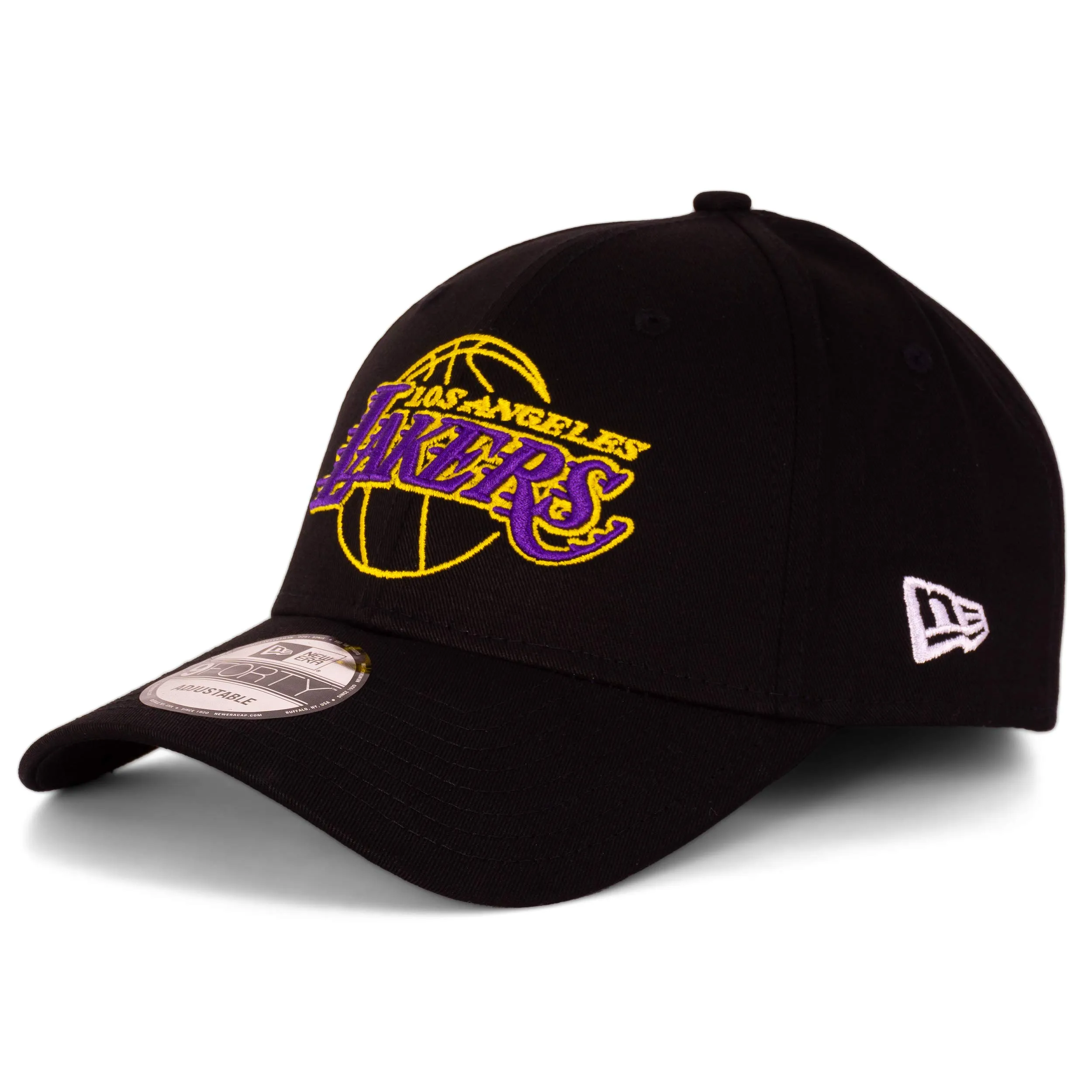 New Era 9Forty LA Lakers Black V3 Baseball Cap - Taglia unica - immagine 2