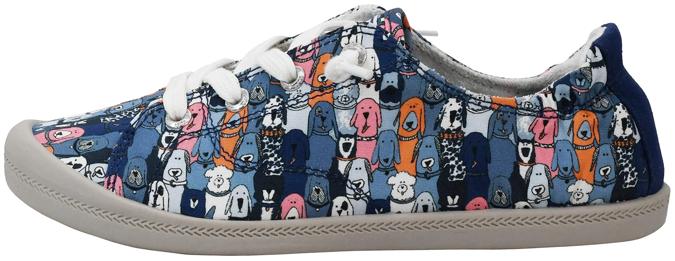 Skechers BOBS Women's Beach Bingo-Dog House Party Navy/Multi Sneaker - immagine 7
