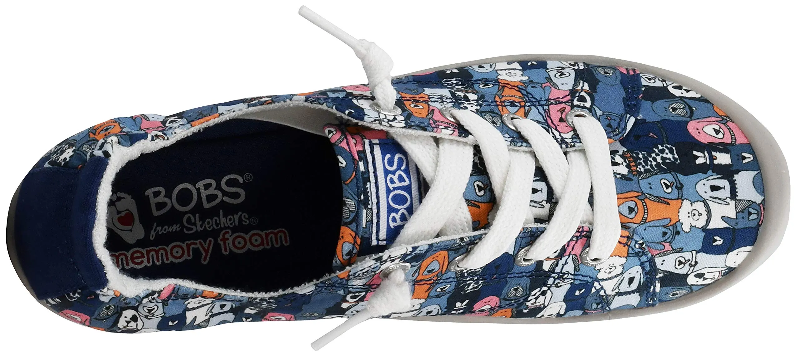 Skechers BOBS Women's Beach Bingo-Dog House Party Navy/Multi Sneaker 8.5 M US - immagine 5
