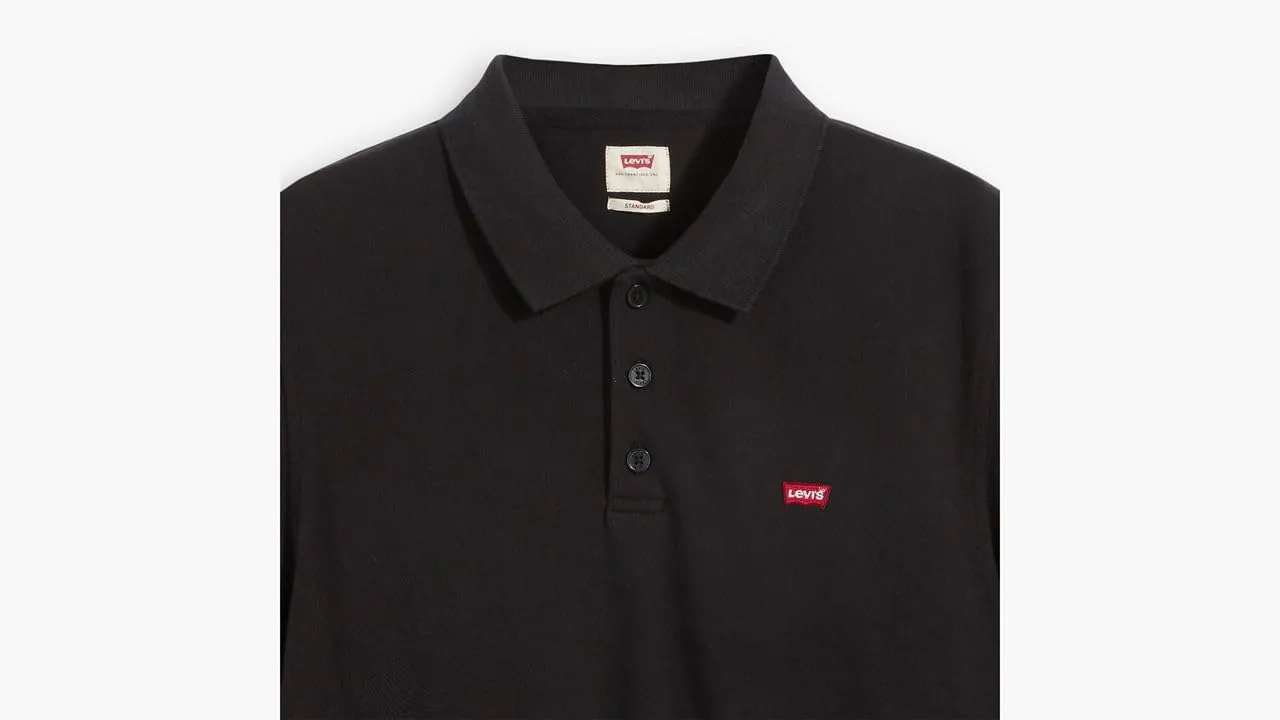 Levi's Housemark Polo T-shirt Uomo, Mineral Black, XL - immagine 5