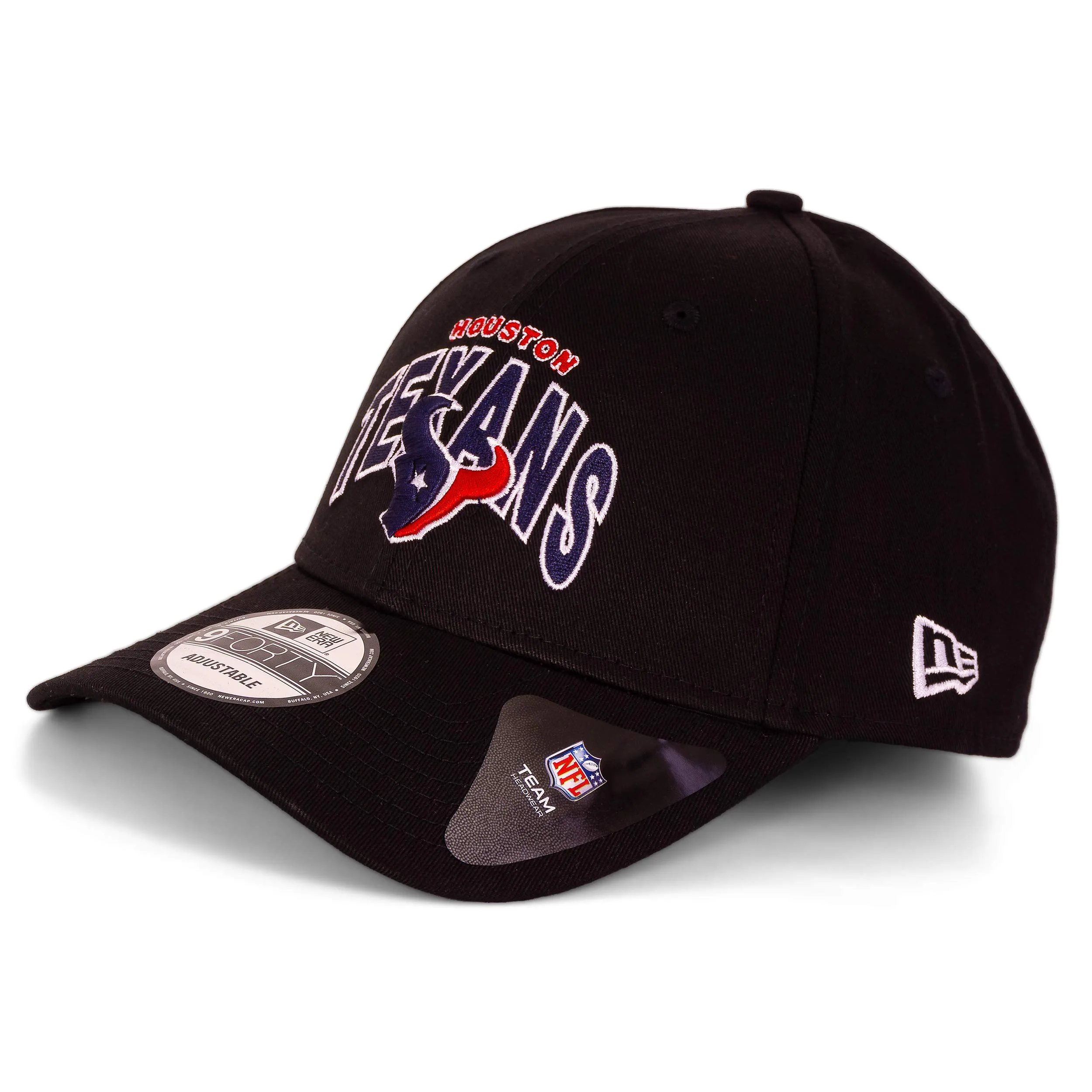 New Era 9Forty Houston Texans Baseball Cap - Black, Taglia unica - immagine 2