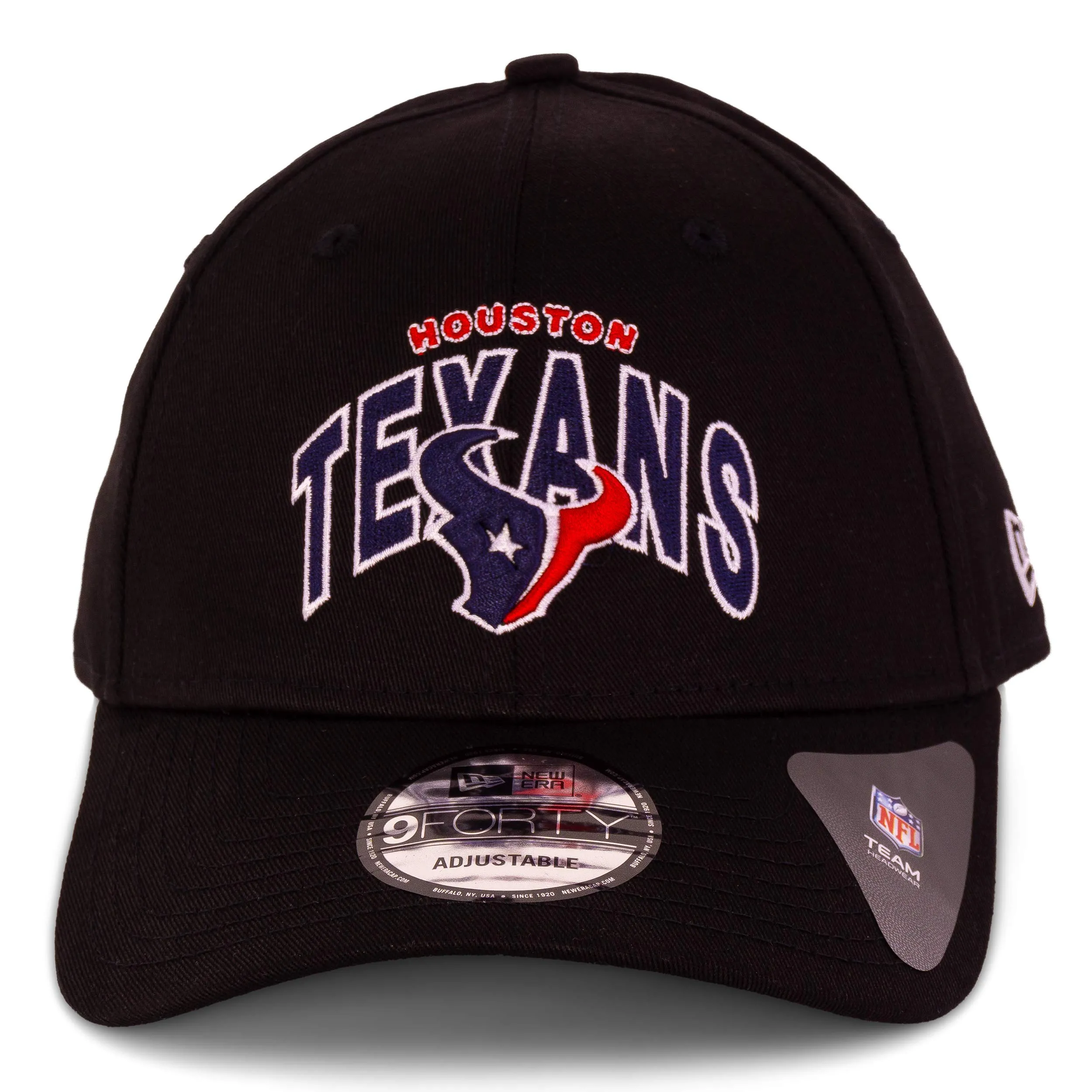New Era 9Forty Houston Texans Baseball Cap - Black, Taglia unica - immagine 3