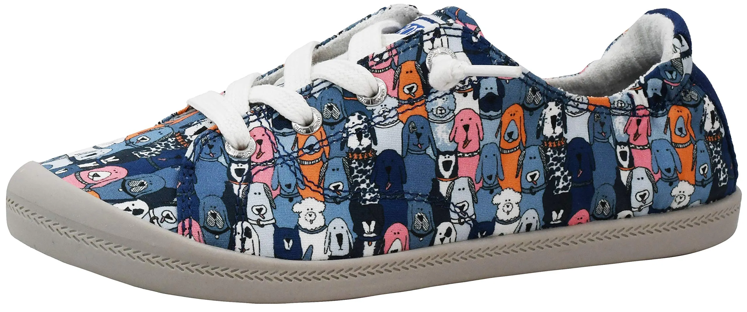 Skechers BOBS Women's Beach Bingo-Dog House Party Navy/Multi Sneaker - immagine 1