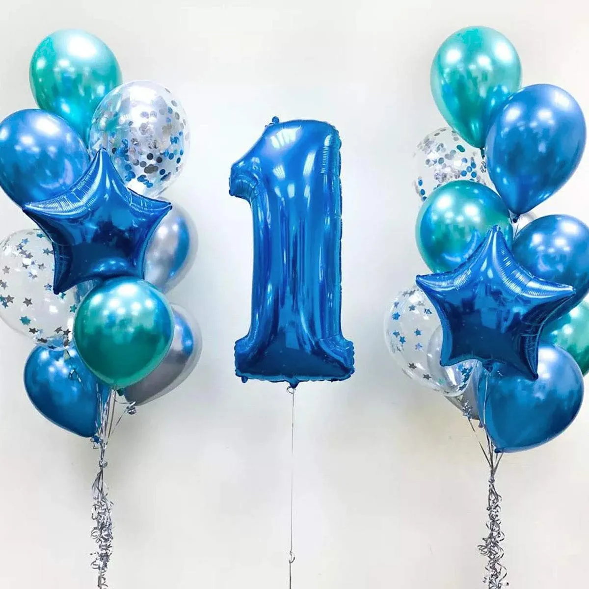 Jonami Palloncino Numero 0 Blu 100 cm - immagine 5