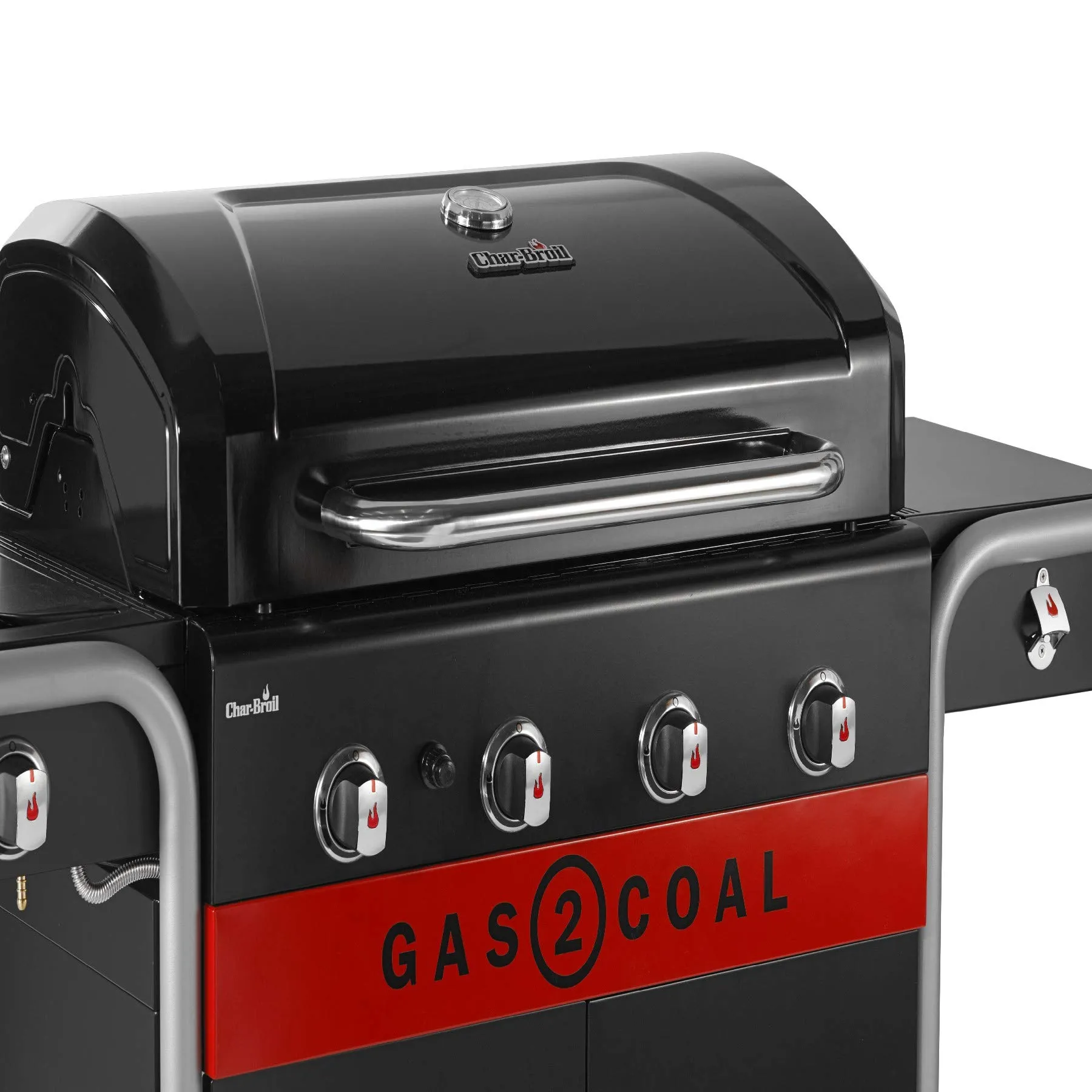 Char-Broil Gas2Coal 2.0 440 Hybrid Gas and Charcoal Grill, 4 Burners - immagine 8