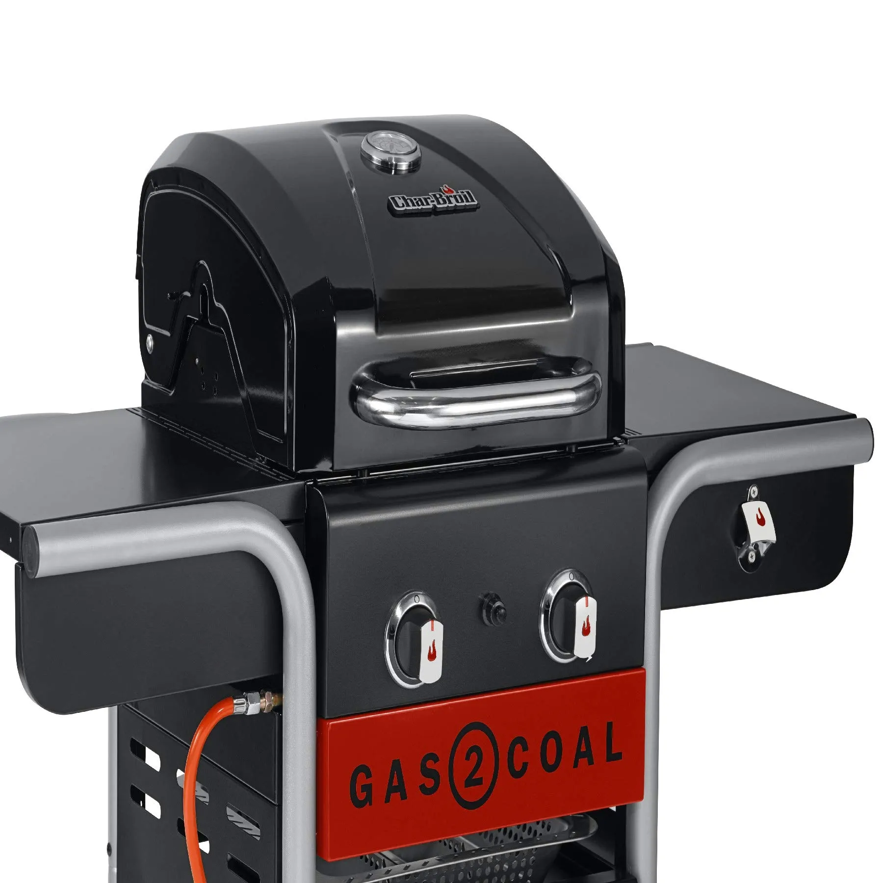 Char-Broil Gas2Coal 2.0 210 Barbecue Ibrido Gas e Carbone, 2 Bruciatori - immagine 8