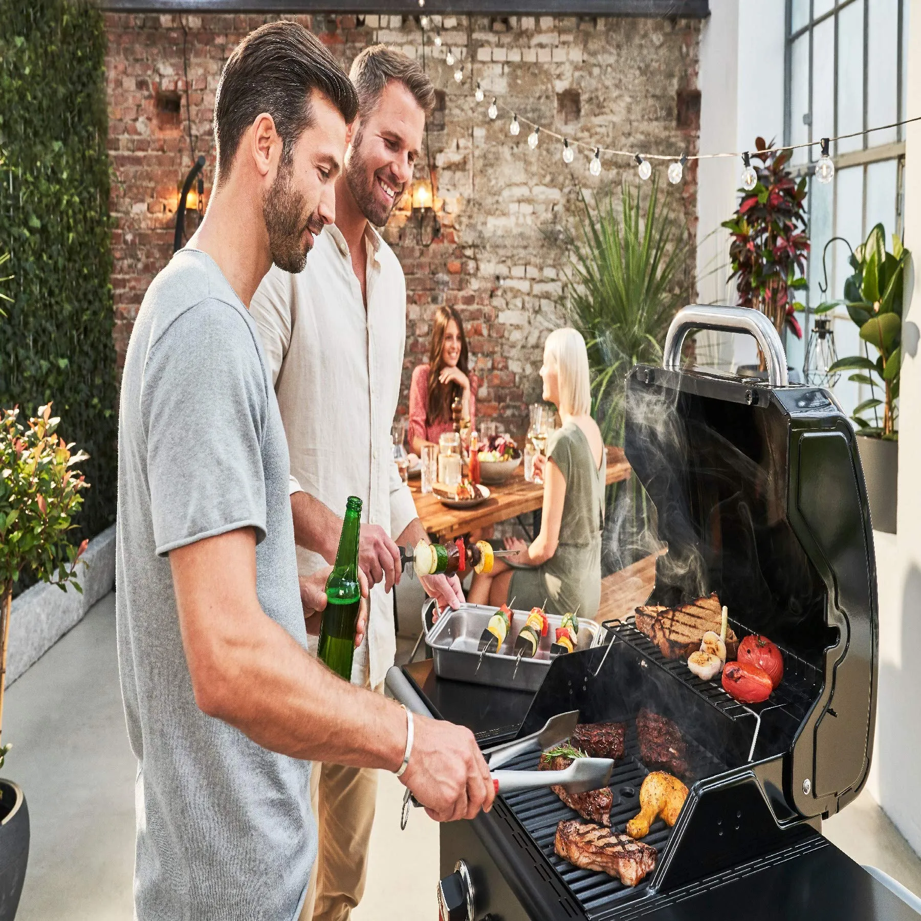 Char-Broil Gas2Coal 2.0 210 Barbecue Ibrido Gas e Carbone, 2 Bruciatori - immagine 10