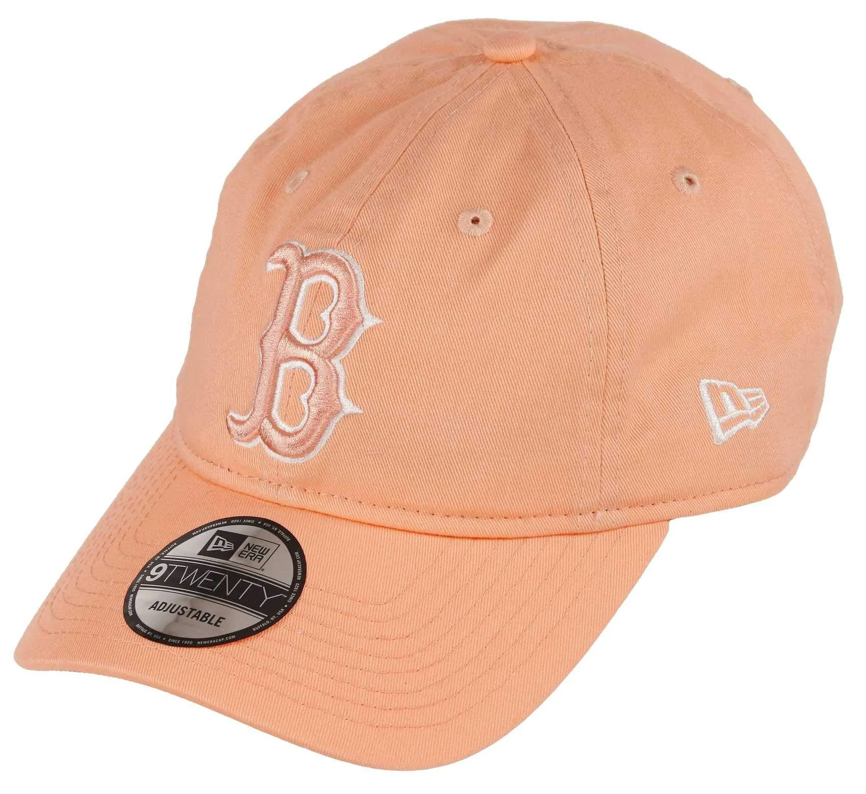 New Era Boston Red Sox 9Twenty Adjustable Cap MLB Essential Peach - One Size - immagine 1