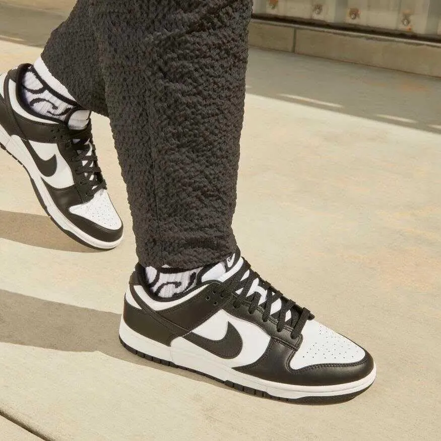 Nike Dunk Low Retro DD1391-100 White/Black-White EU 40 - immagine 2