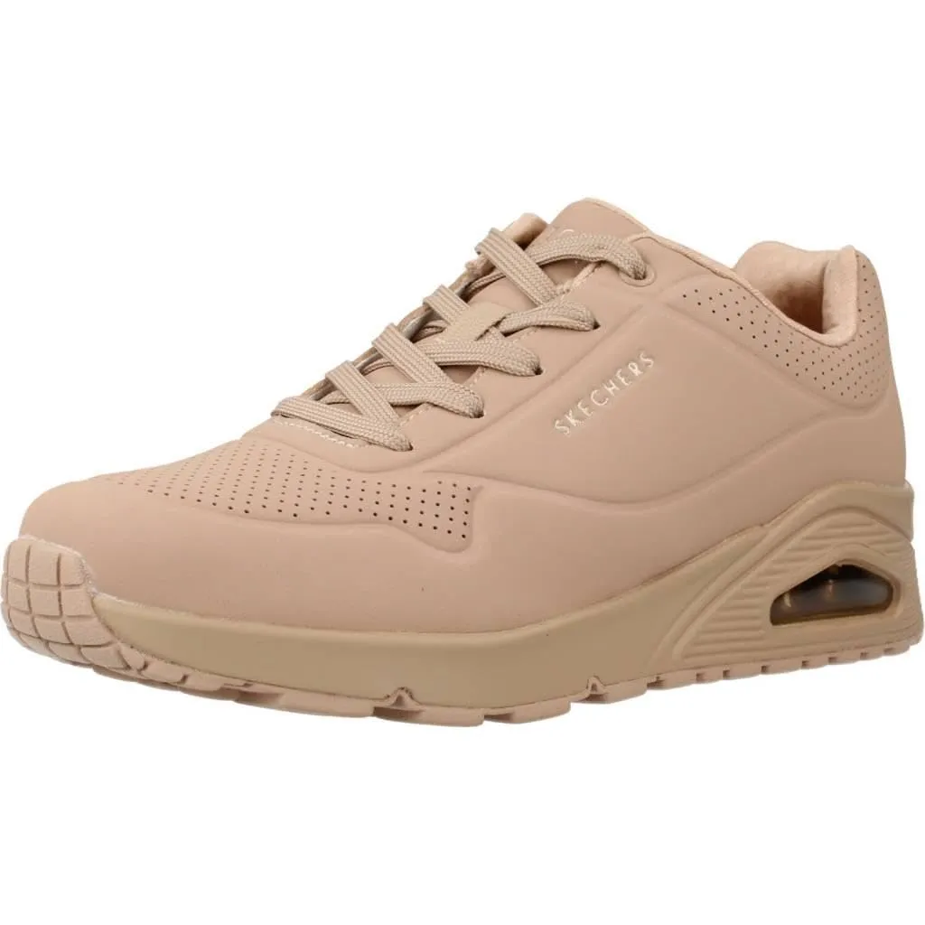 Skechers Uno Stand On Air, Scarpe da ginnastica Donna, Sand Durabuck, 37.5 EU - immagine 1