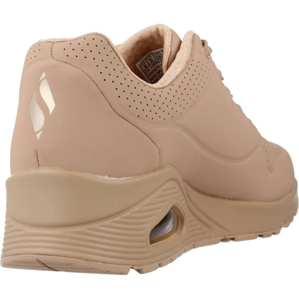 Skechers Uno Stand On Air, Scarpe da ginnastica Donna, Sand Durabuck, 37.5 EU - immagine 3
