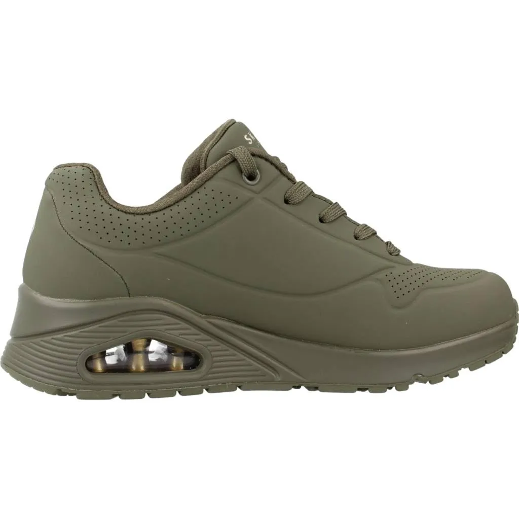 Skechers Uno Stand On Air Donna, Olive Durabuck, 36 EU - immagine 7