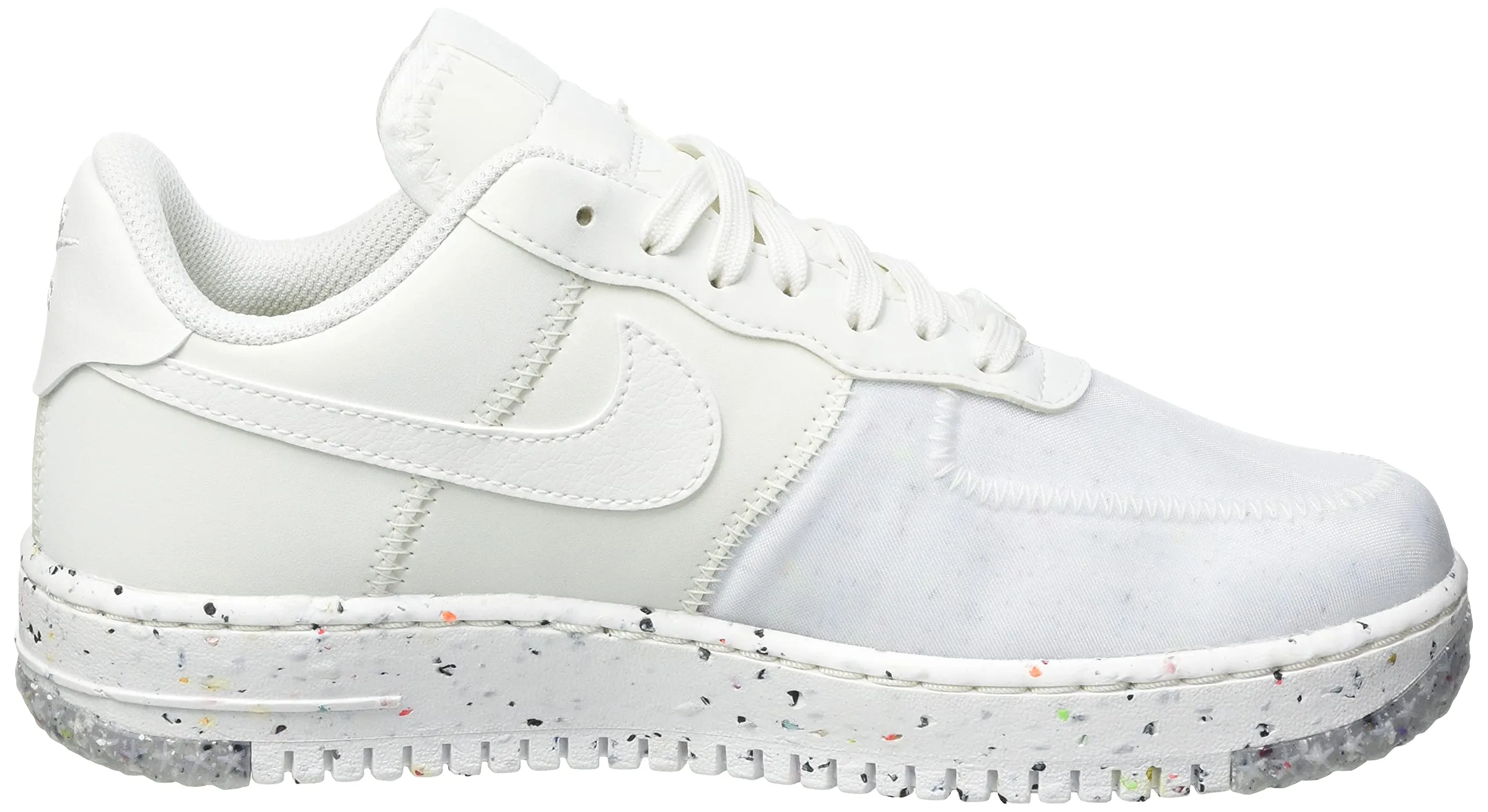 Nike Air Force 1 Crater Women's Basketball Shoes Summit White 38.5 EU - immagine 6