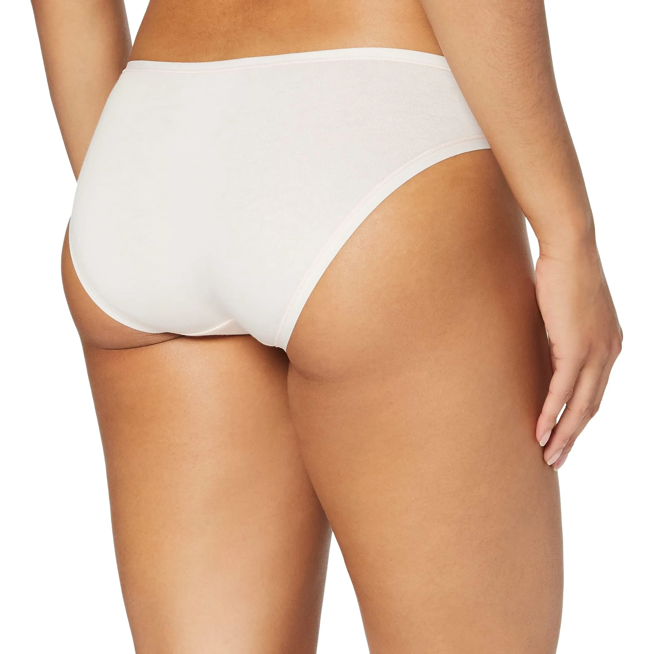Amazon Essentials Slip Bikini in Cotone Donna, Pacco da 6, Multicolore/Mélange/Righe, 46 - immagine 4