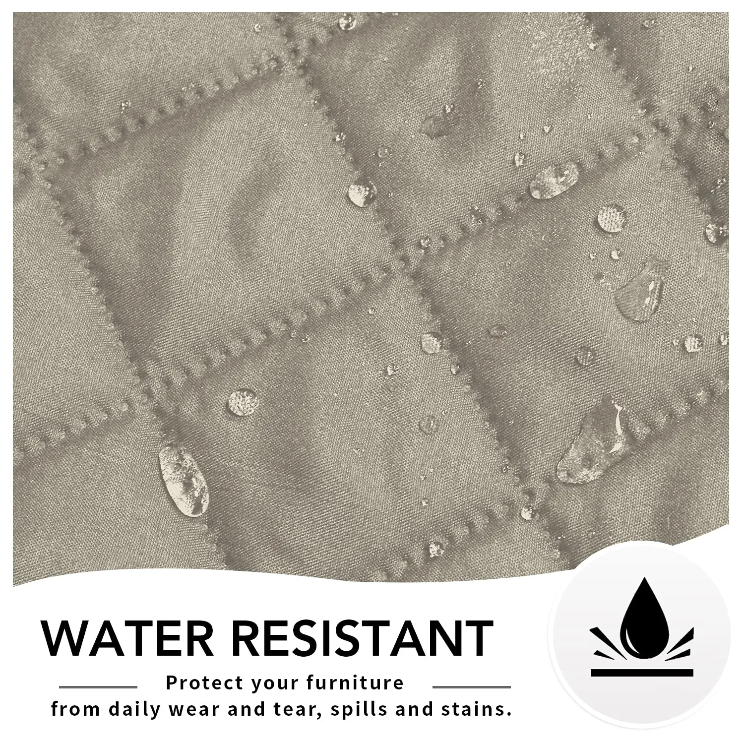 Easy-Going Copridivano Reversibile Impermeabile per Sedia Reclinabile Oversize con Cinghie Elastiche - immagine 4