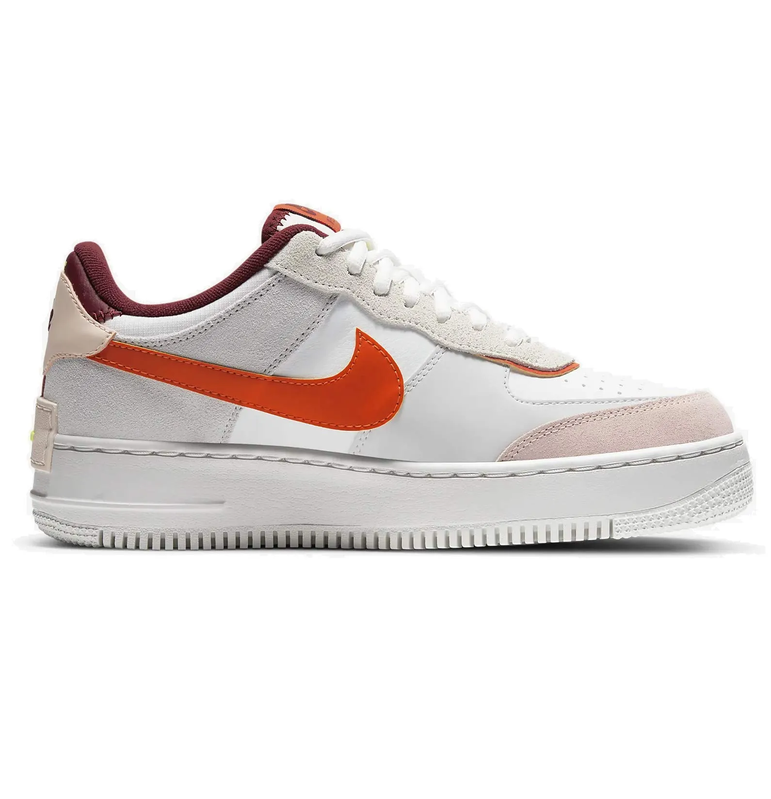 Nike AF1 Shadow Donna CU8591-600 Team Red/Orange-Orange Pearl-Volt-Summit White-Photon Dust EU 41 - immagine 2