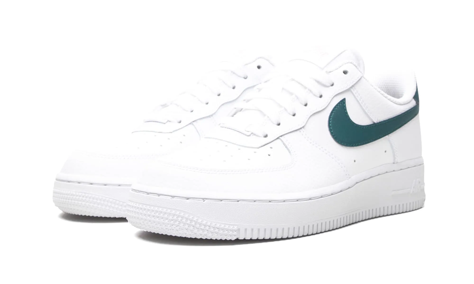 Nike Air Force 1 '07 Women's Basketball Shoes - White Dk Teal Green Sunset Pulse - 36.5 EU - immagine 2
