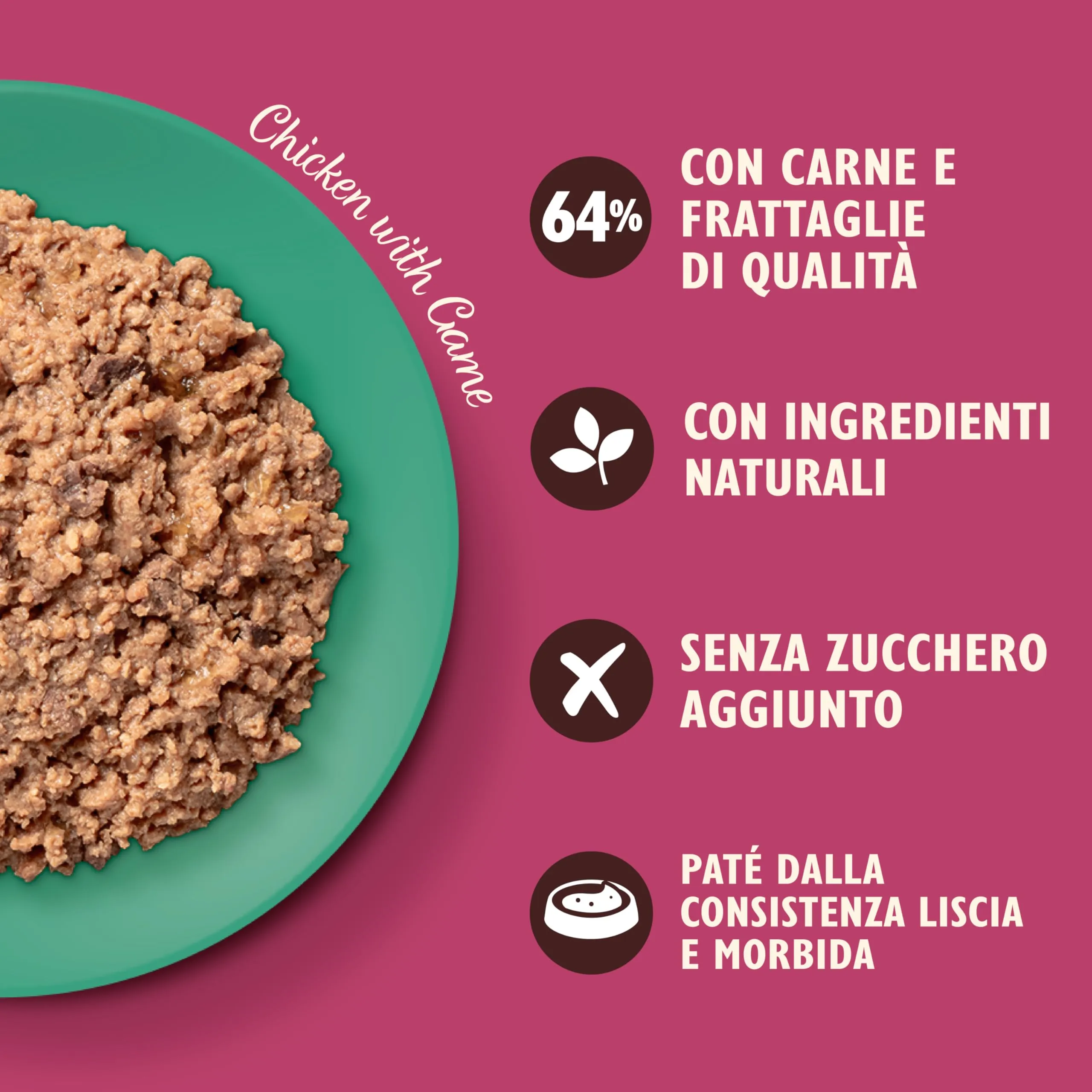 Lily's Kitchen Paté Morbido di Pollo con Selvaggina per Gatti, Senza Cereali (19 x 85 g) - immagine 4